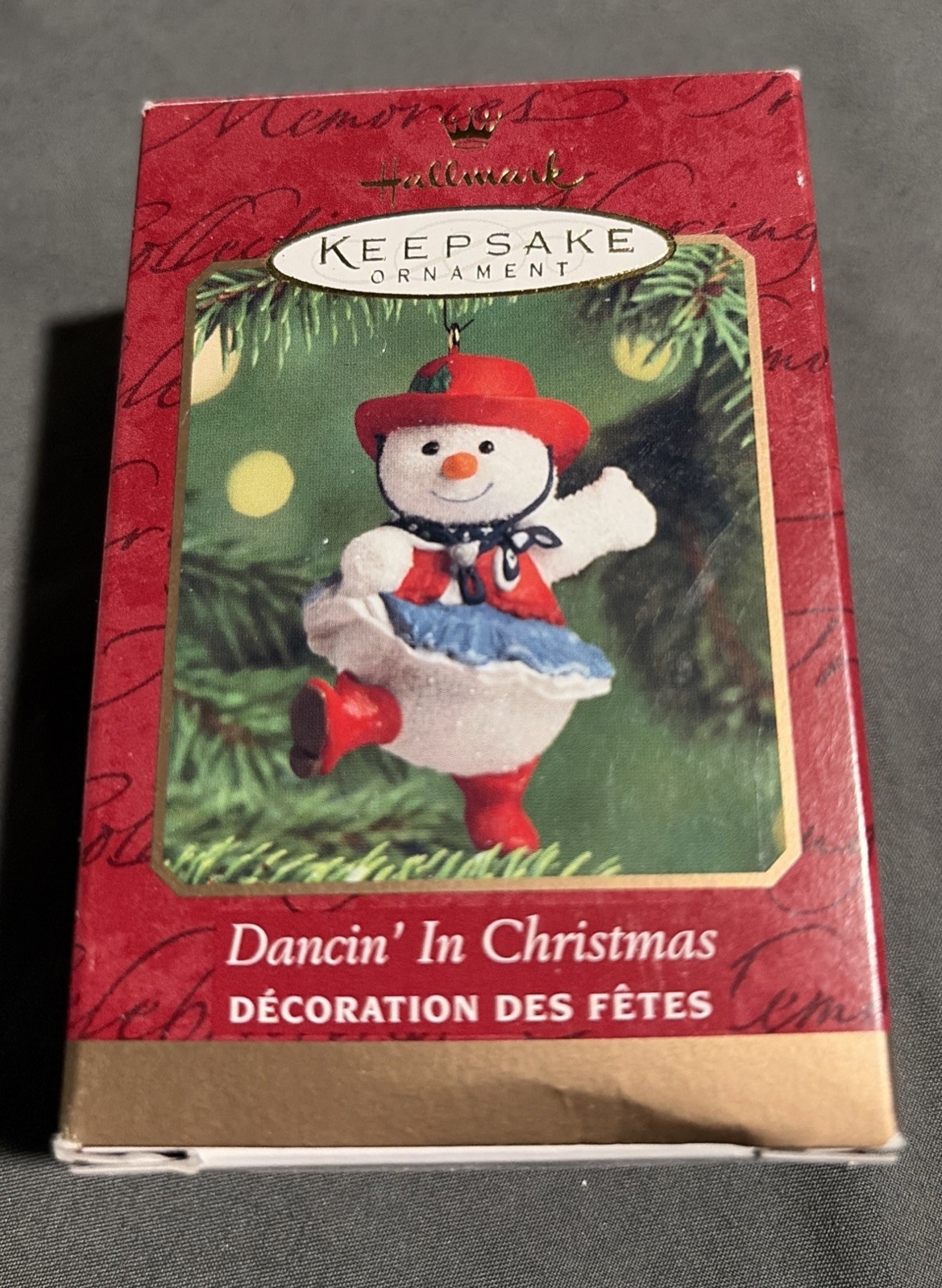 Hallmark Keepsake Ornament  Dancin' In Christmas 2000 VINTAGE NIB