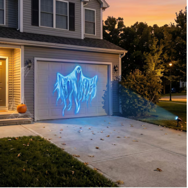 Halloween Ghost Projector Light LED Animated Decor Home Outdoor Waterproof NEW