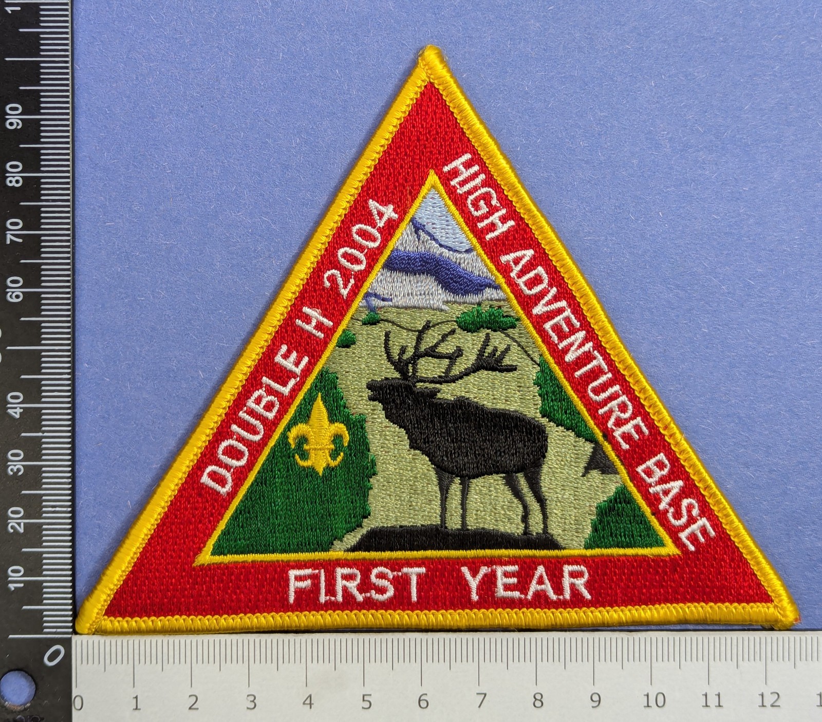 2004 BSA Philmont Scout Ranch Double H High Adventure Base First Year Patch 2004 BSA Philmont Scout Ranch Double H High Adventure Base First Year Patch