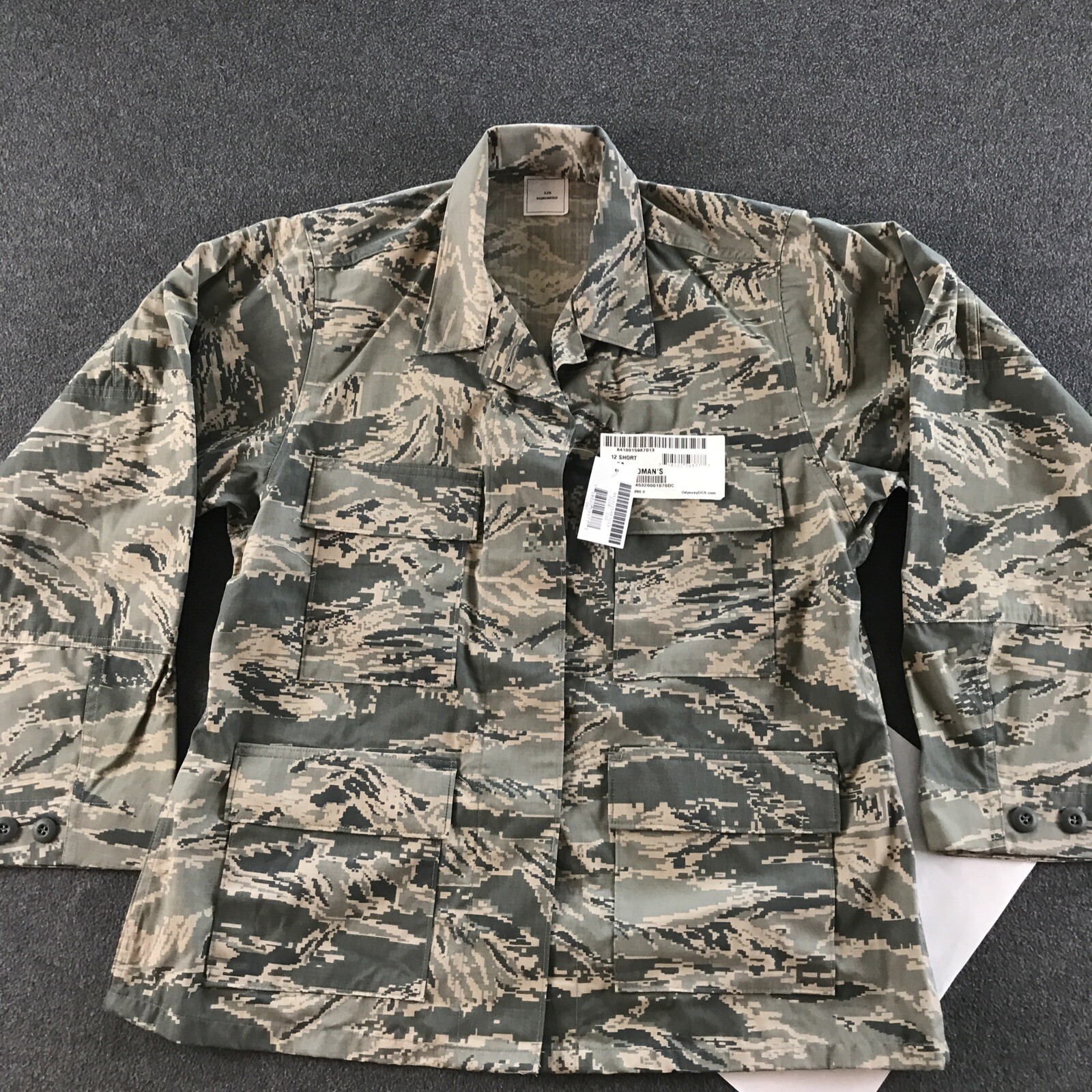 NEW US Air Force Coat Womens 12 Short Utility NYCO USAF Ladies #5844