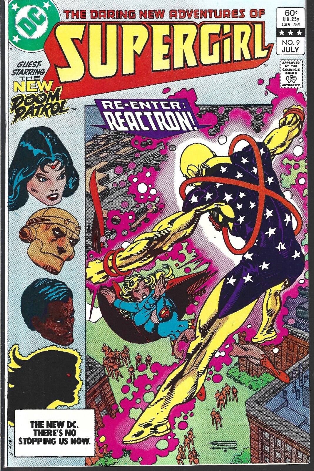 THE DARING NEW ADVENTURES OF SUPERGIRL #9 (VF) BRONZE AGE DC COMICS