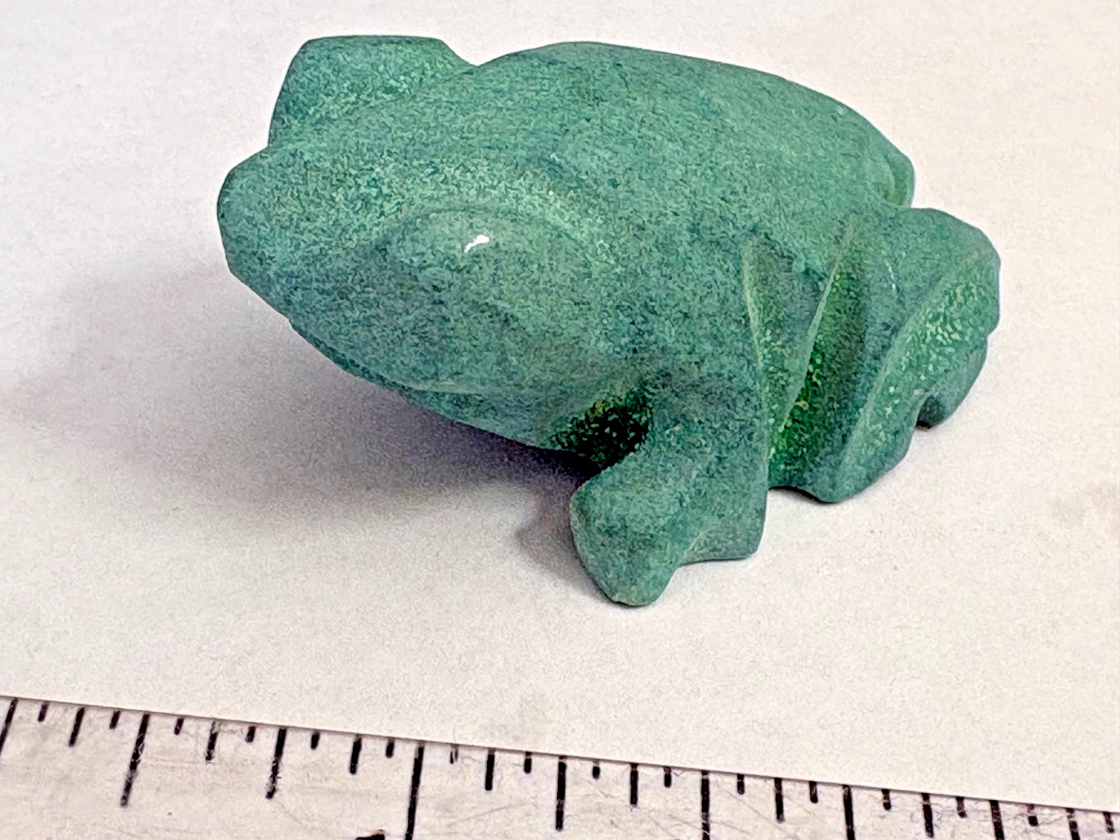 Vintage Handcarved Zuni Frog Fetish