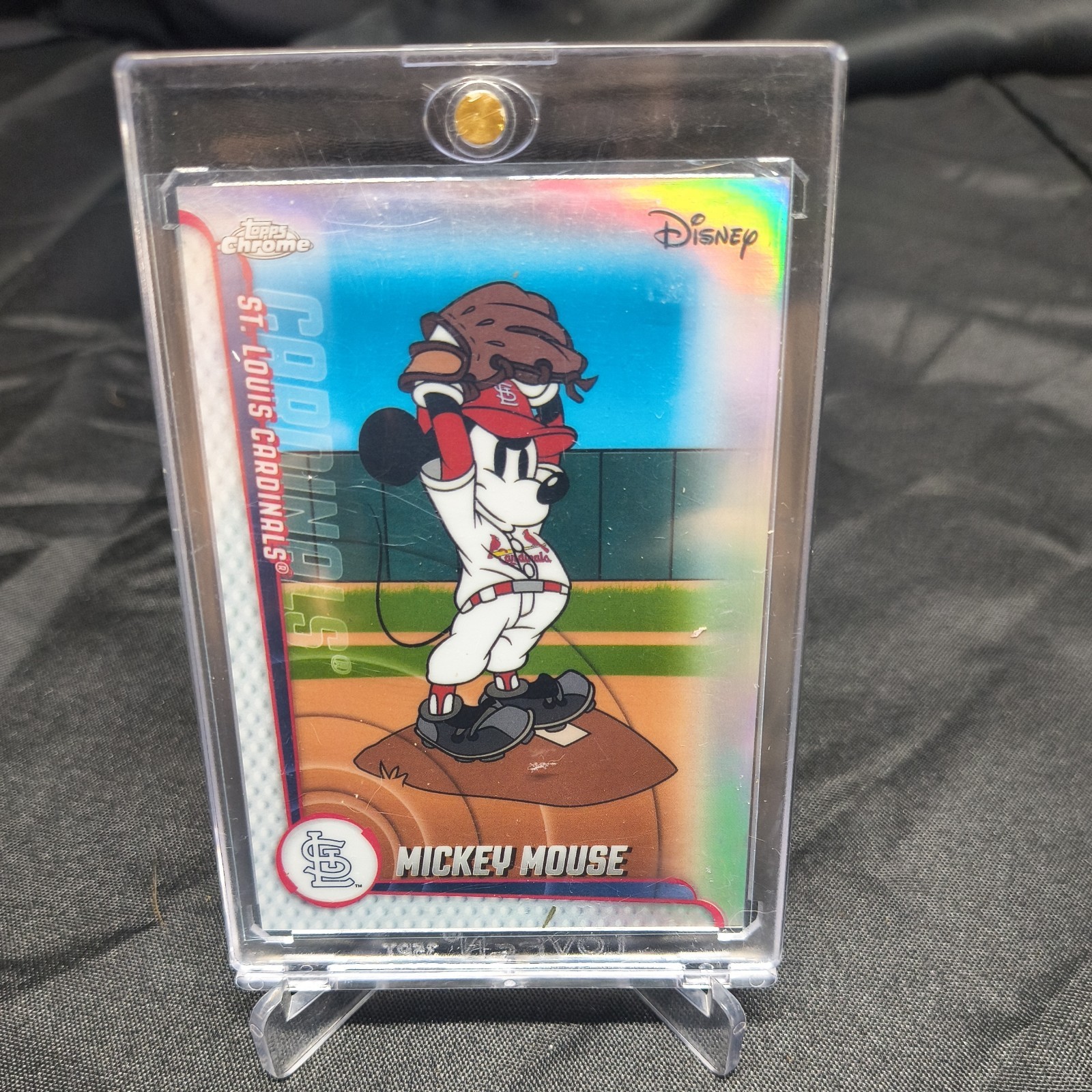 2026 Topps Chrome Disney Mickey Mouse MLB St. Louis Cardinals #MLBH-46