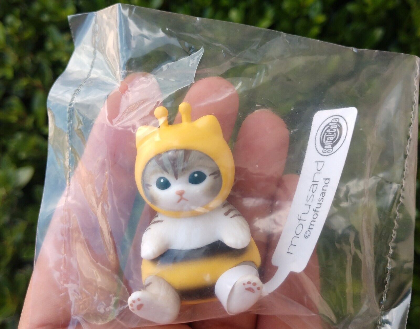 EIKOH Mofusand OPEN Blind Box Vol 3 - Mini Figure Grey Cat Bee Costume: JAPAN