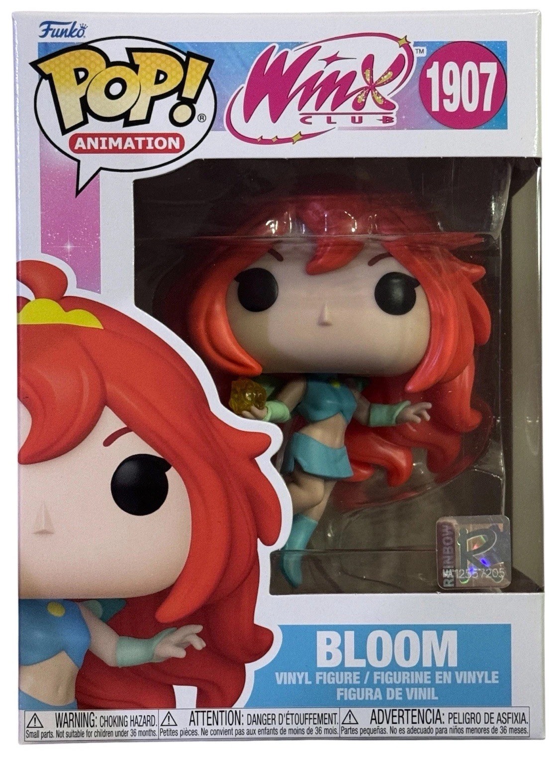 Funko Pop Animation Winx Club Bloom #1907 Vinyl Figure with Protector New