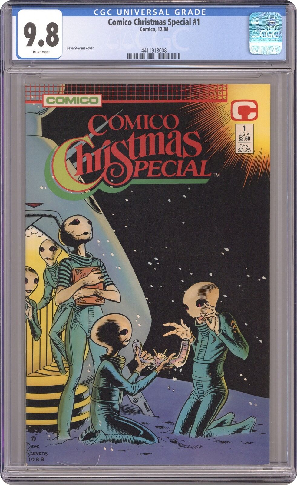Comico Christmas Special #1 CGC 9.8 1988 4411918008