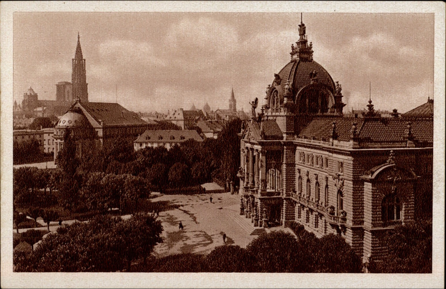 Strasbourg Palais du Rhin vintage postcard s029 Strasbourg Palais du Rhin vintage postcard s029