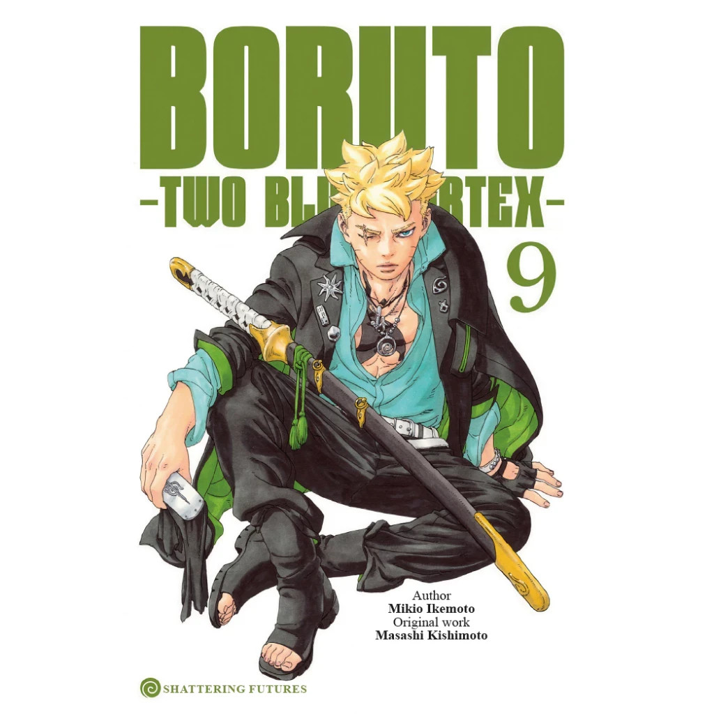 Boruto: Two Blue Vortex Manga Volume 9 English Version Comic Book Fast Ship