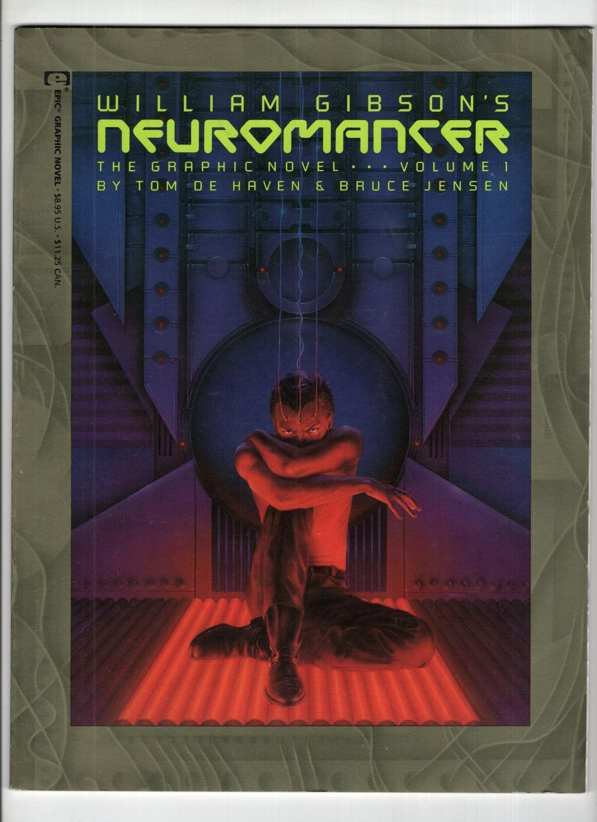 William Gibson\'s Neuromancer: The Graphic Novel #1 (1989) Scarce, Low Print