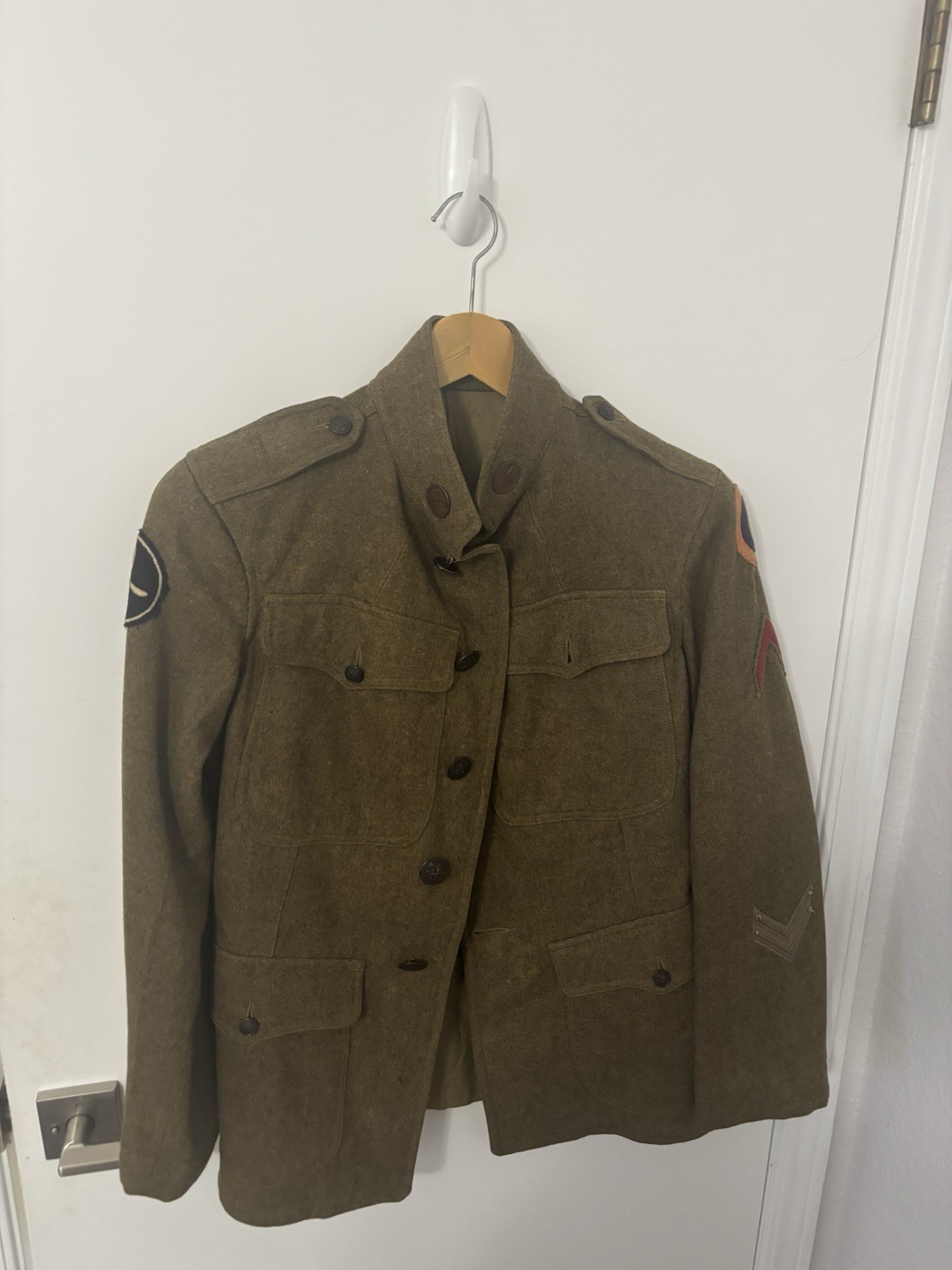 Original WW1 US Army Air Service Aviation Mechanic Tunic Uniform