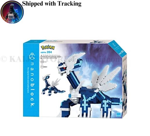 Kawada nanoblock Pokemon Dialga Deluxe Edition NBPM_094