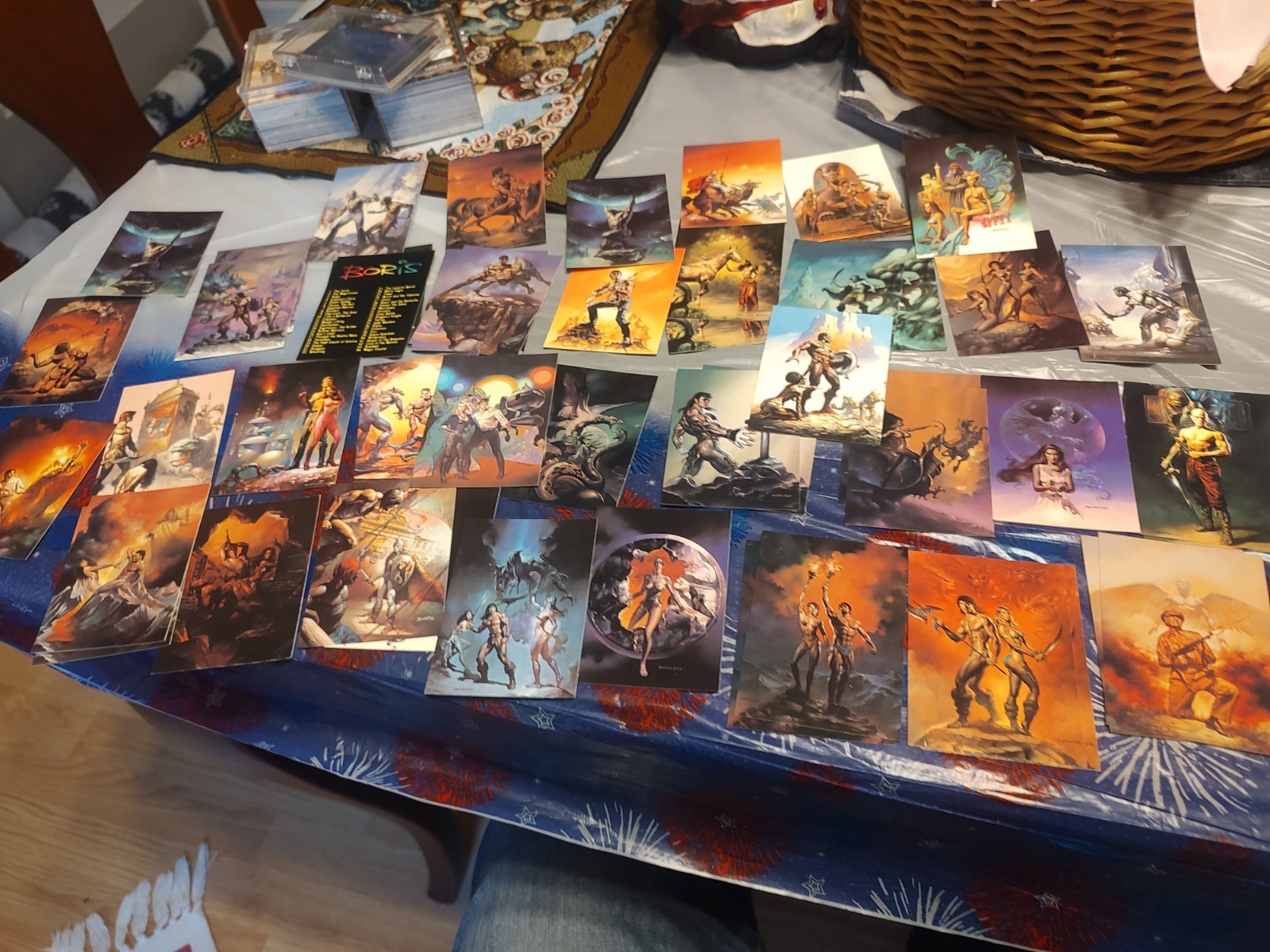 Boris Trading Cards. Not A Complete Set. Just Random Ones Some Have 2 Of Each.
