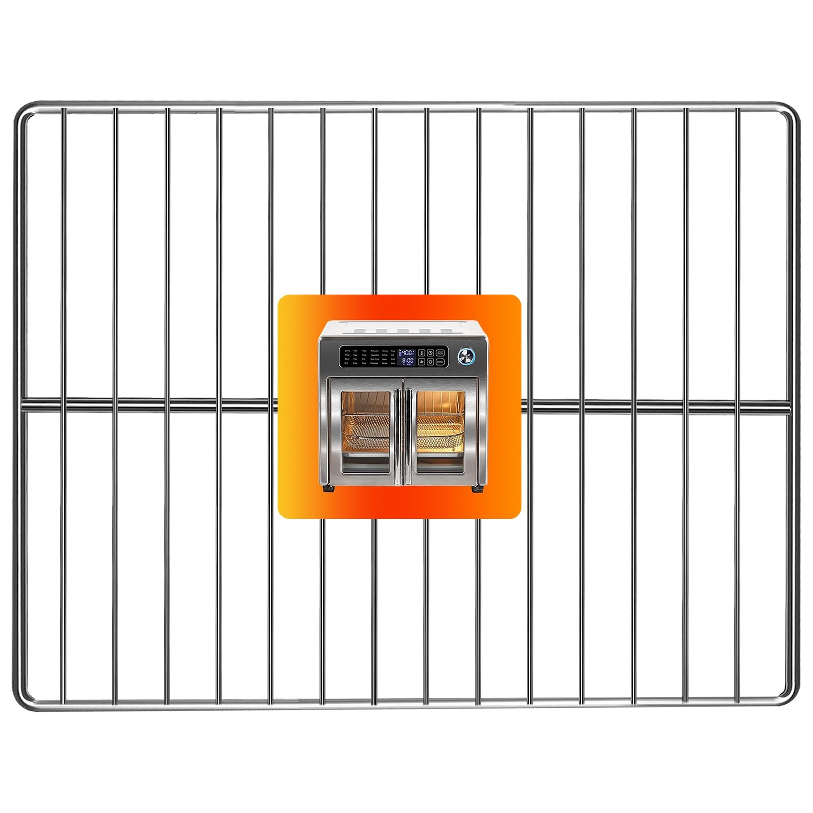 Fryer Wire Rack for Emeril Lagasse 26 QT Extra Large Fryer, 12.5\'\'*11.5\'\' Sta...