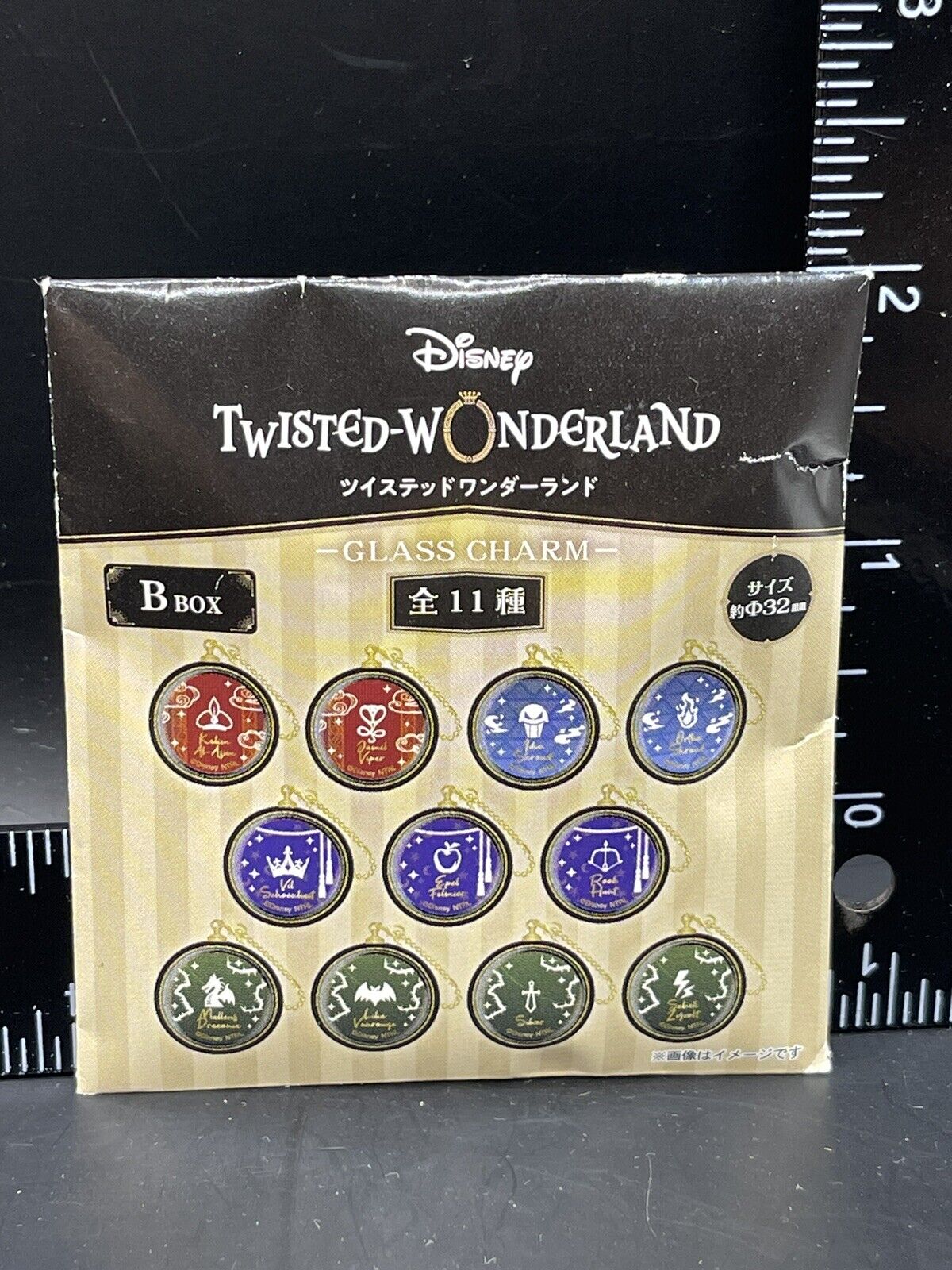 Disney Japan Twisted Wonderland Glass Charm Mystery Bag