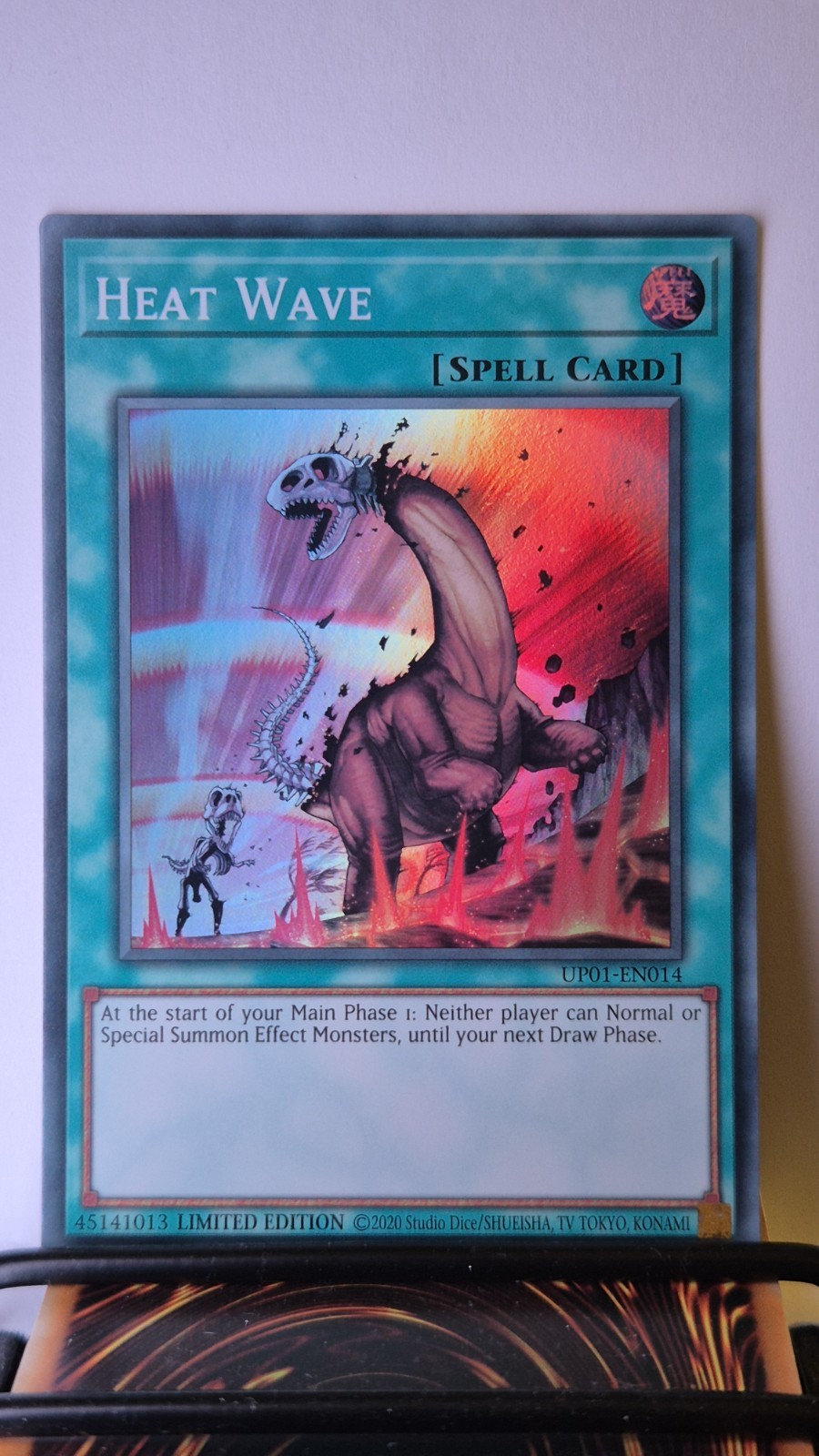 Heat Wave UP01 EN014 Super Rare Limited Edition NM Yu-Gi-Oh