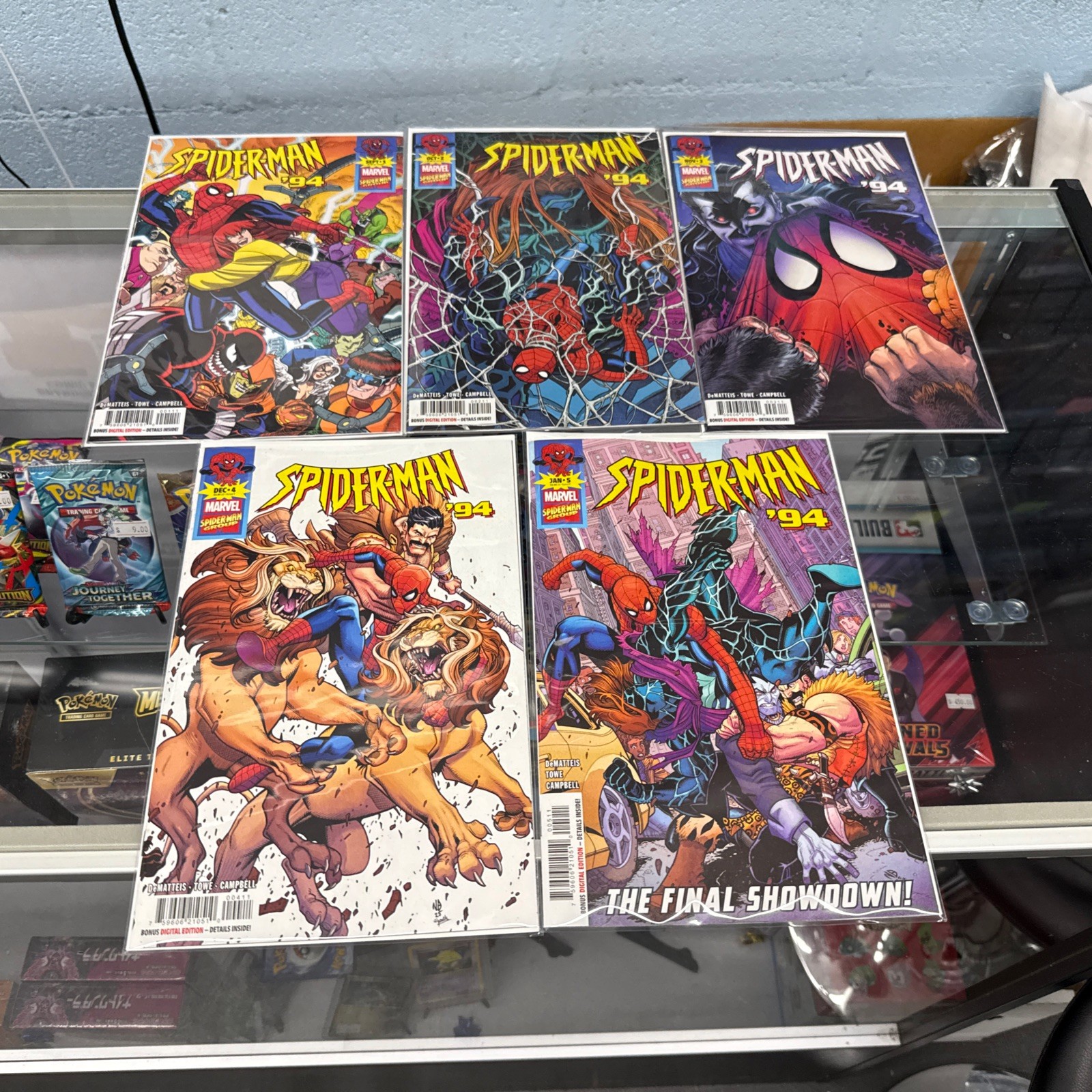 Spider-Man \'94: #1-5 Full Run Lot All CVR As 2025.  We Combine On Shipping 🔥🔑