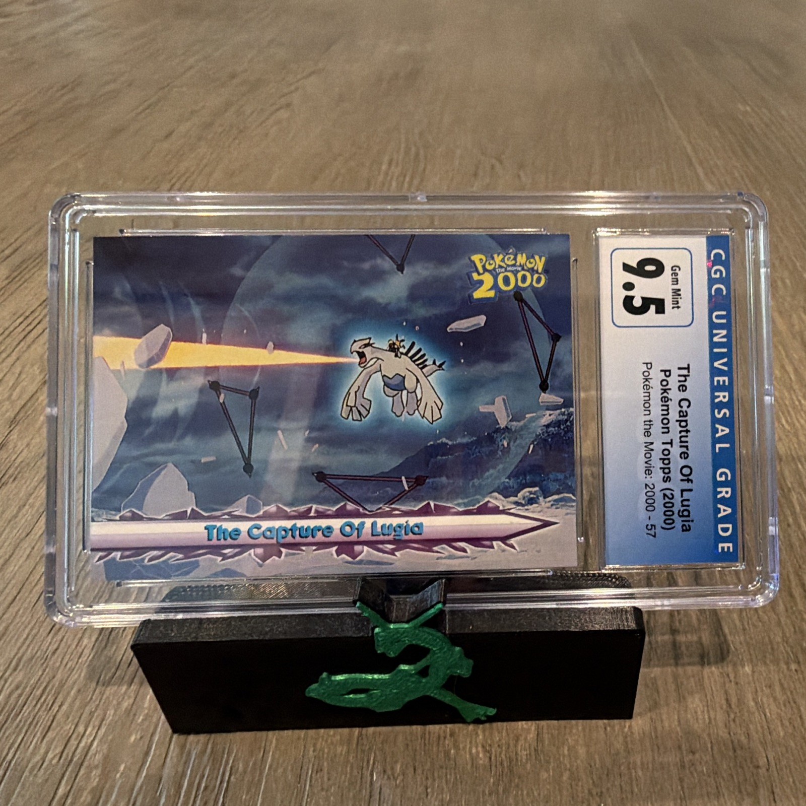 Topps Pokémon 2000 Movie #57 The Capture Of Lugia Lugia CGC 9.5