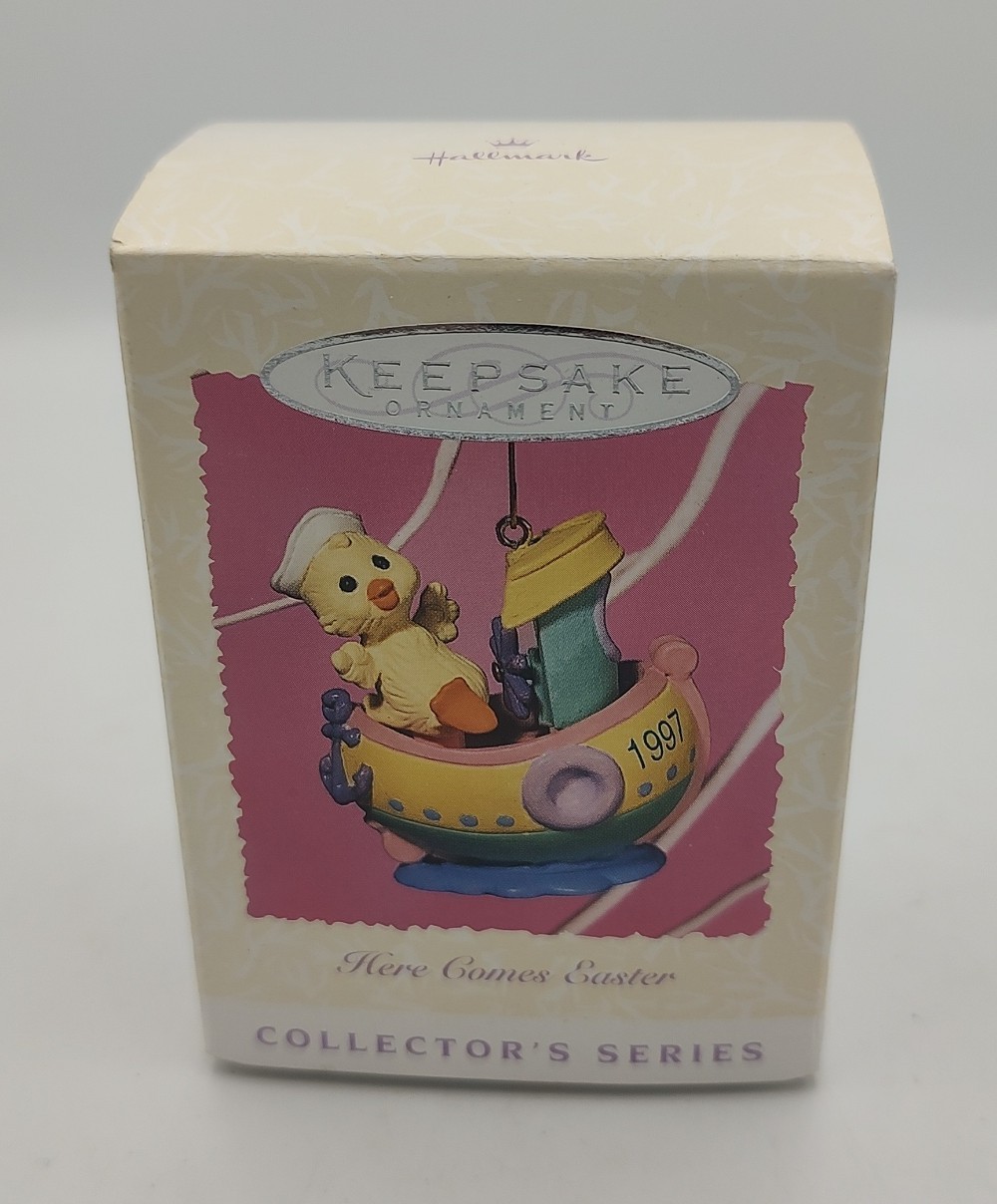 Hallmark Keepsake 1997 Here Comes Easter Ornament - New