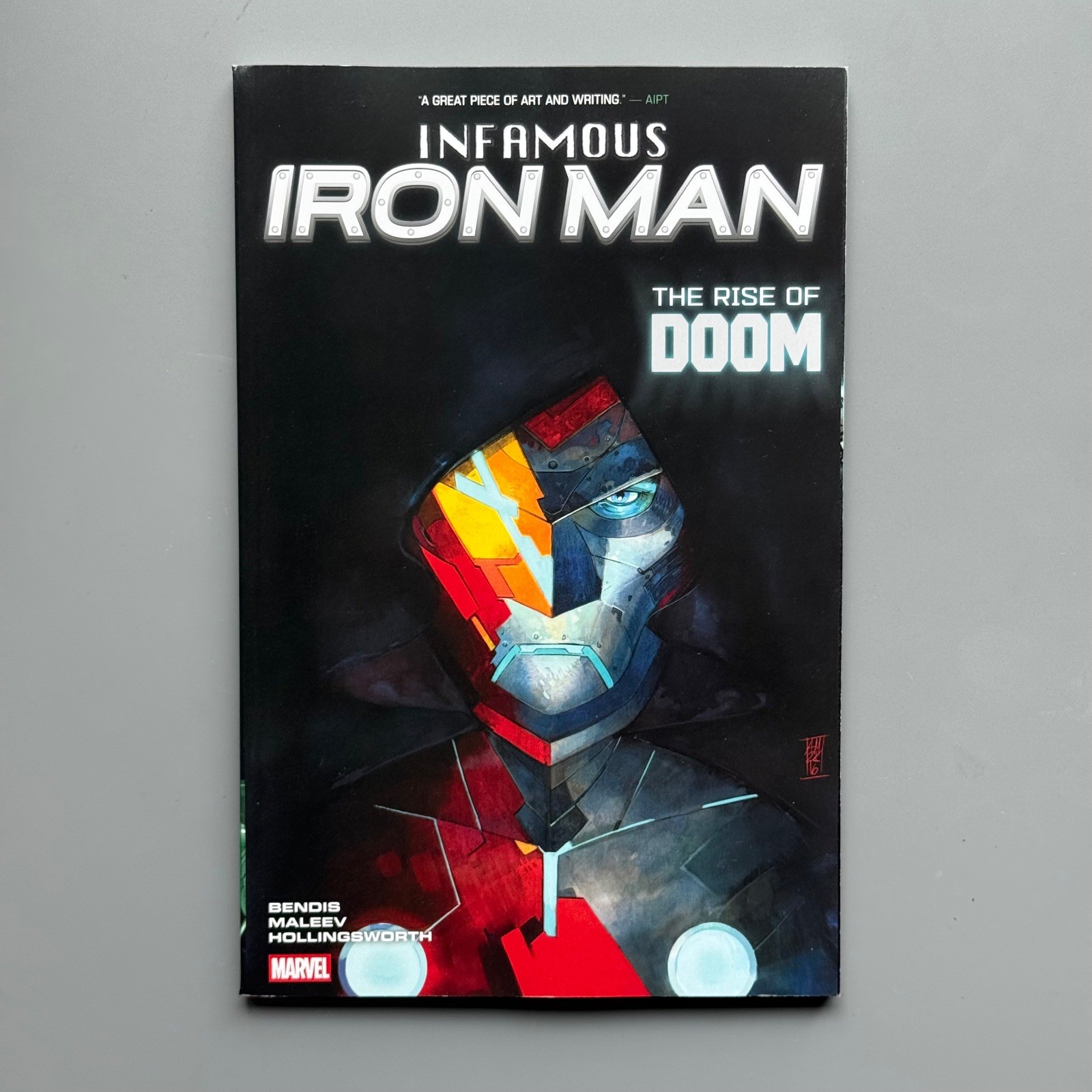 Infamous Iron Man The Rise of Doom TPB Marvel Graphic Novel 2026 Bendis Maleev