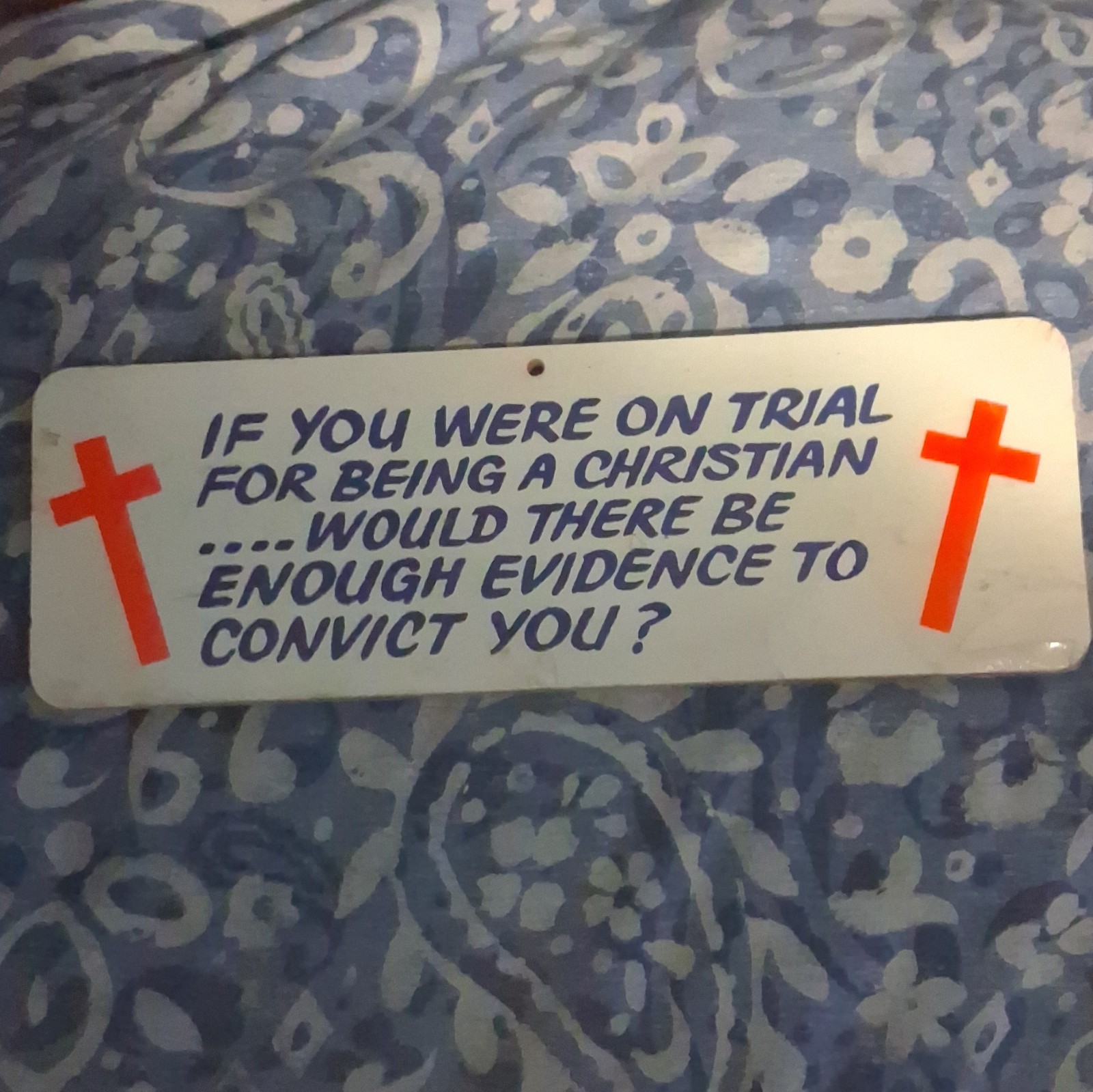 Christianity Message Plaque/Sign Christianity Message Plaque/Sign