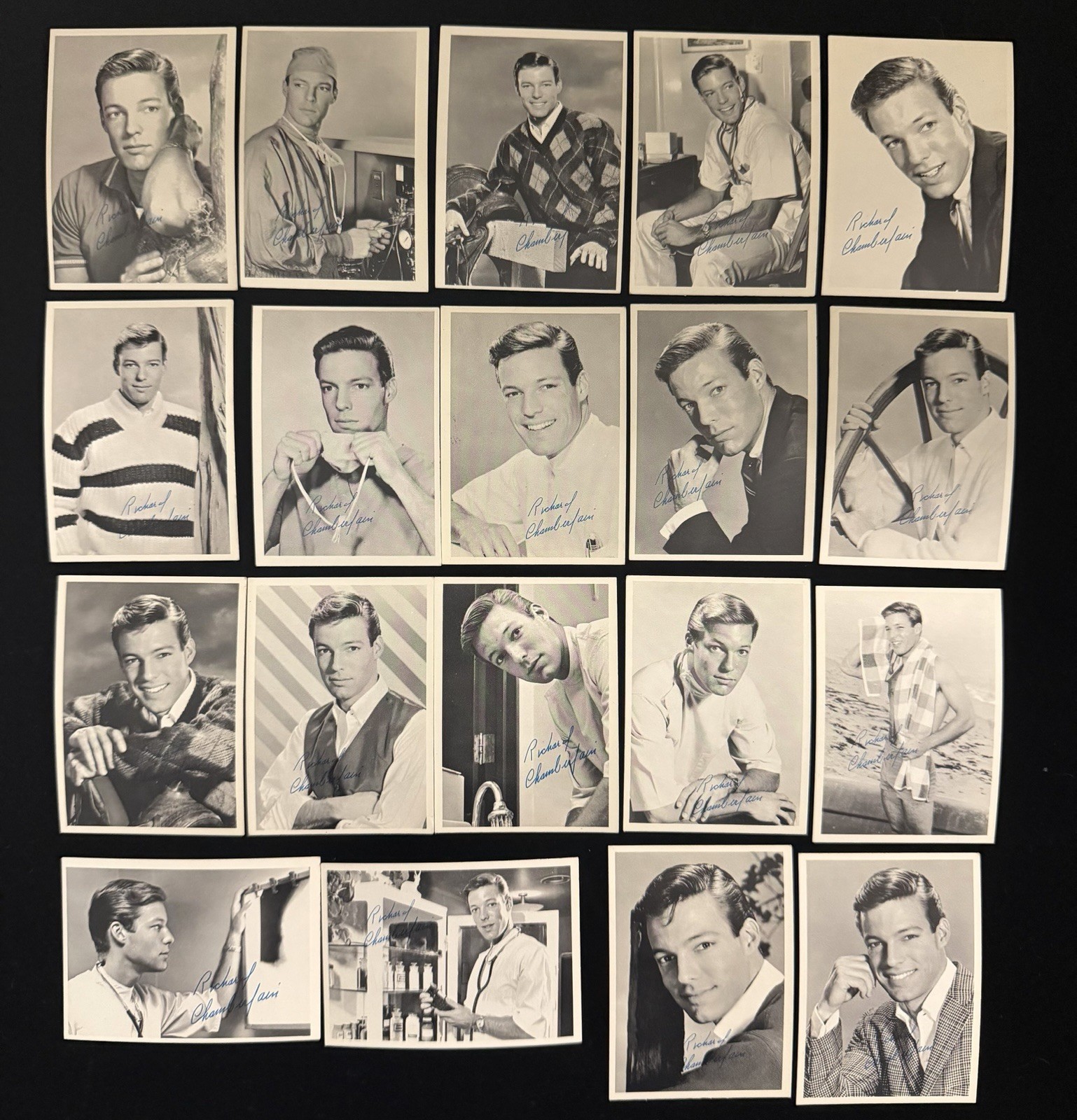 1962 Topps MGM Casey & Kildare Lot of 19 Trading Cards Richard Chamberlain MINT 1962 Topps MGM Casey & Kildare Lot of 19 Trading Cards Richard Chamberlain MINT
