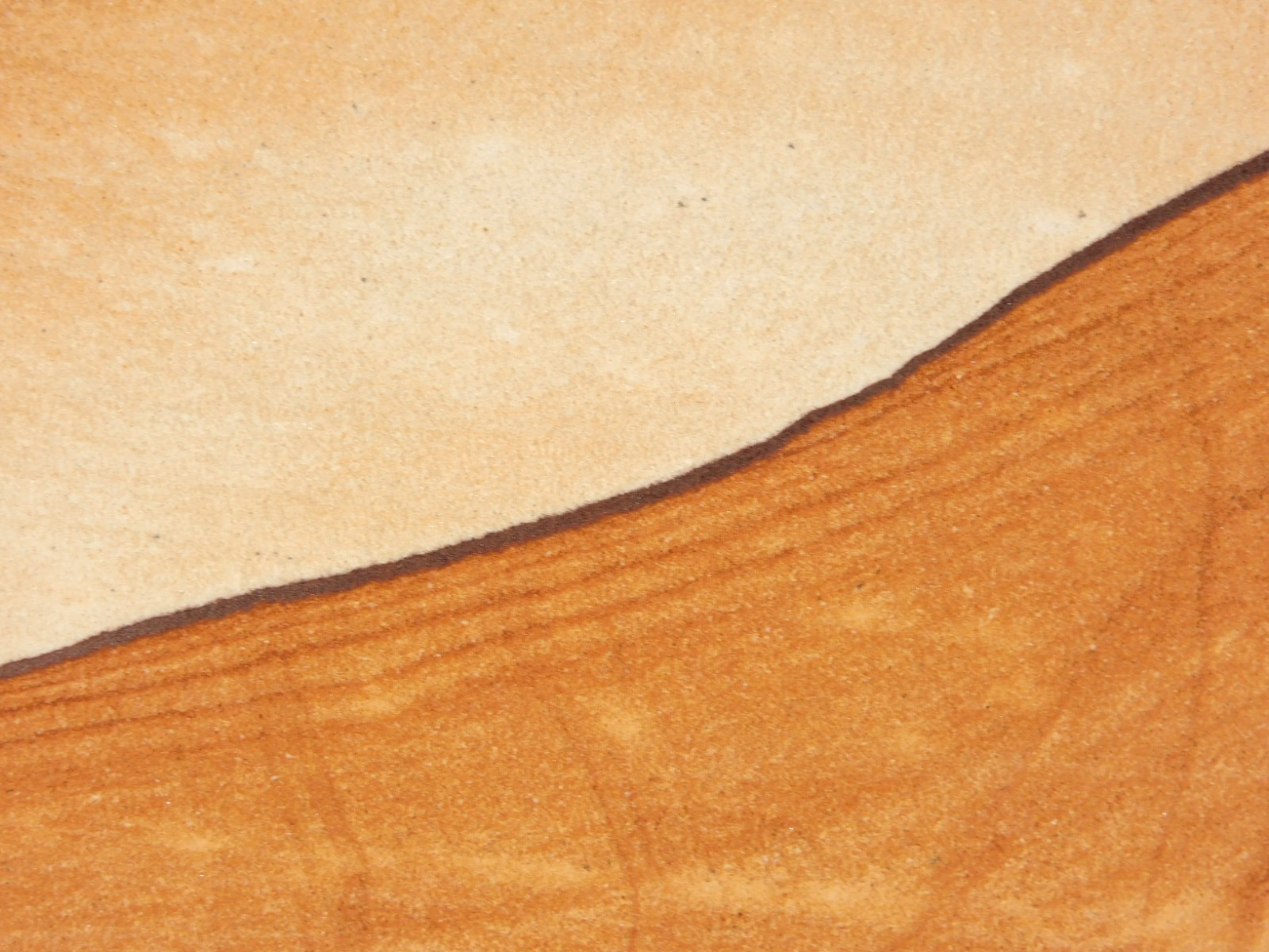 wOw LARGER PICTURE Stone or SANDSTONE Slice/Slab with Display Stand Utah 472gr