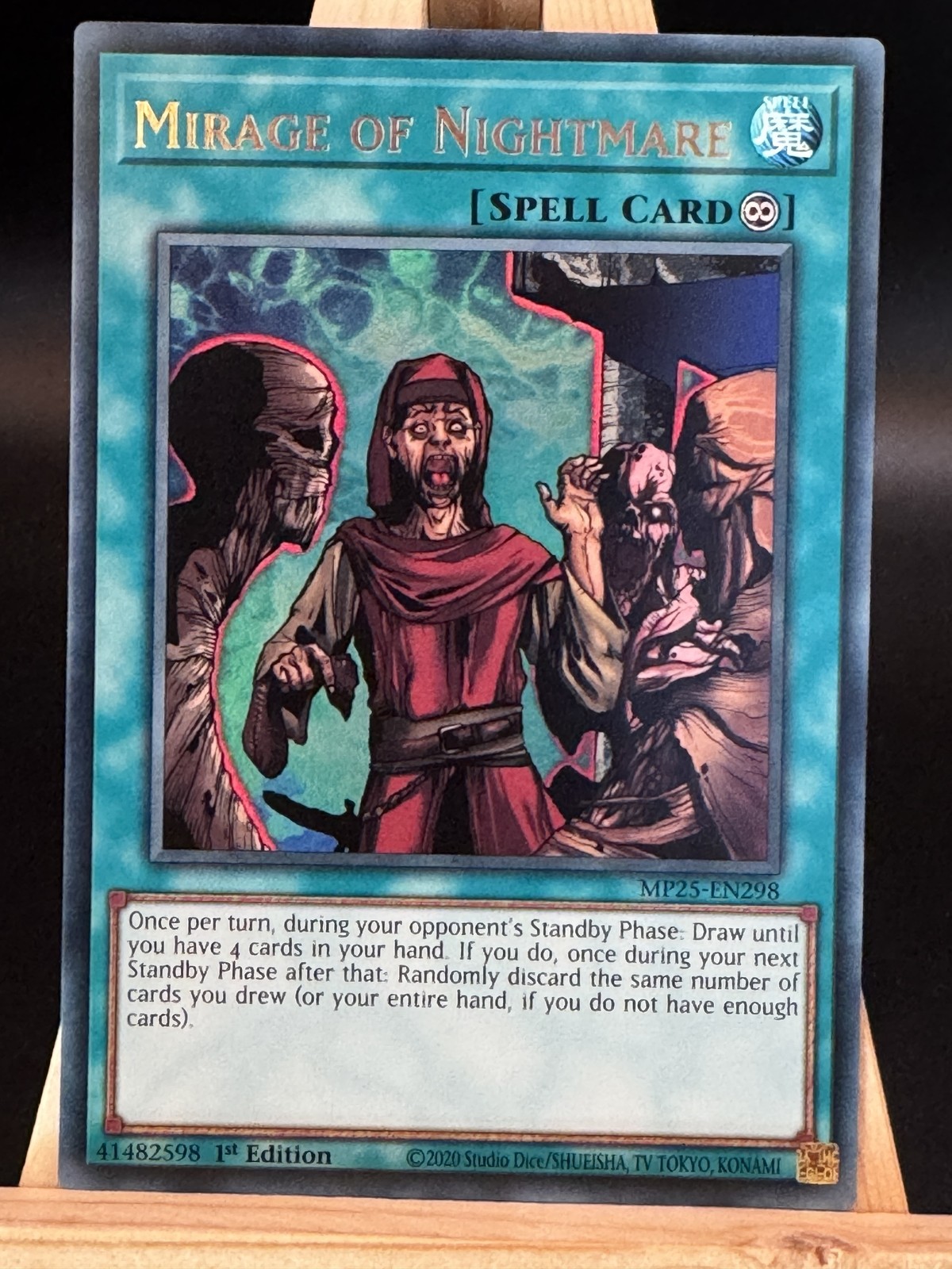Yu-Gi-Oh Mirage of Nightmare MP25-EN298 Ultra Rare 1st Edition 2025 Mega-Pack NM Yu-Gi-Oh Mirage of Nightmare MP25-EN298 Ultra Rare 1st Edition 2025 Mega-Pack NM