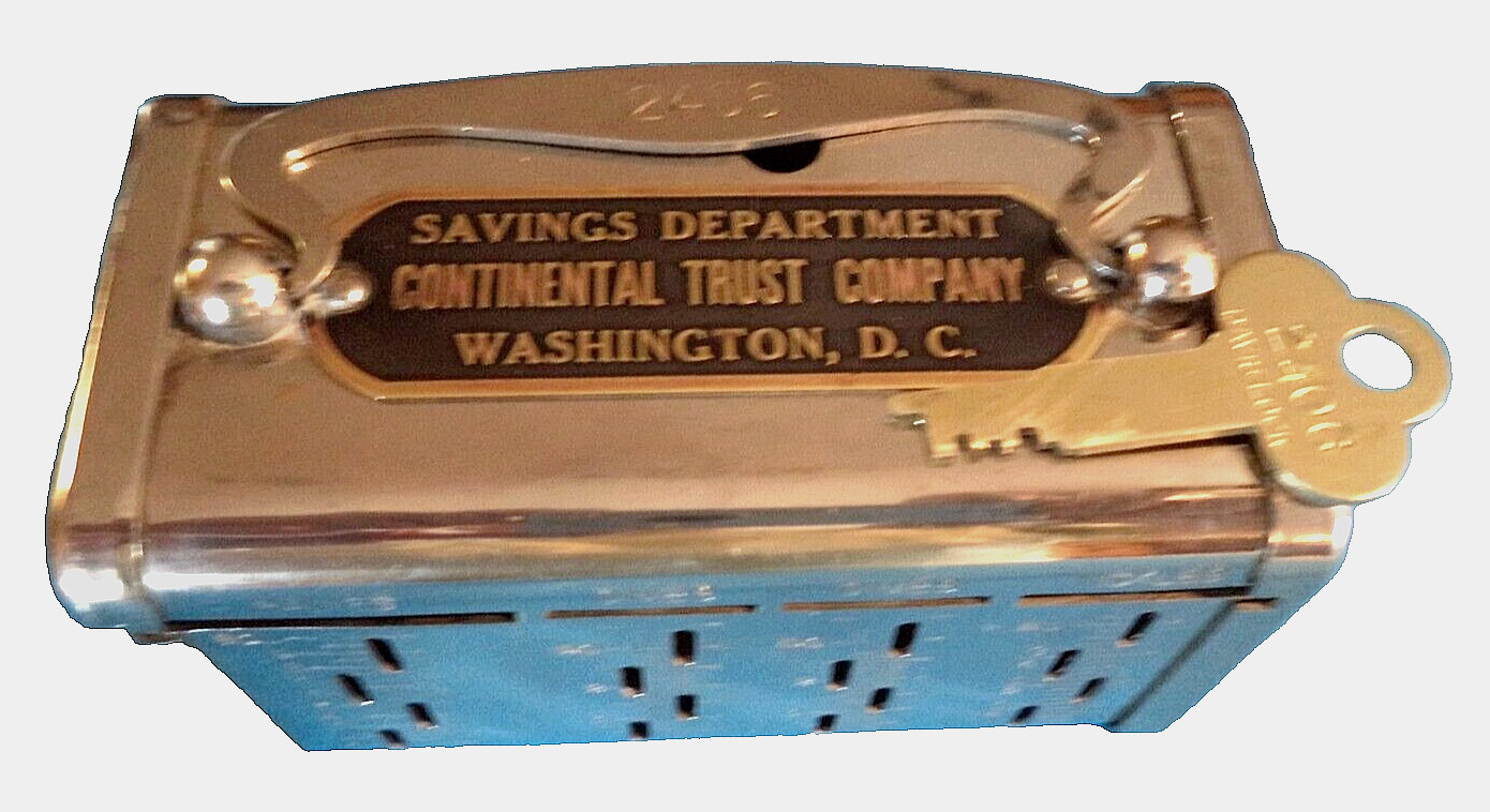 BANKERS SERVICE CORP.  $5 GOLD  BANK CONTINENTAL TRUST of WASHINGTON, D.C. 1 KEY