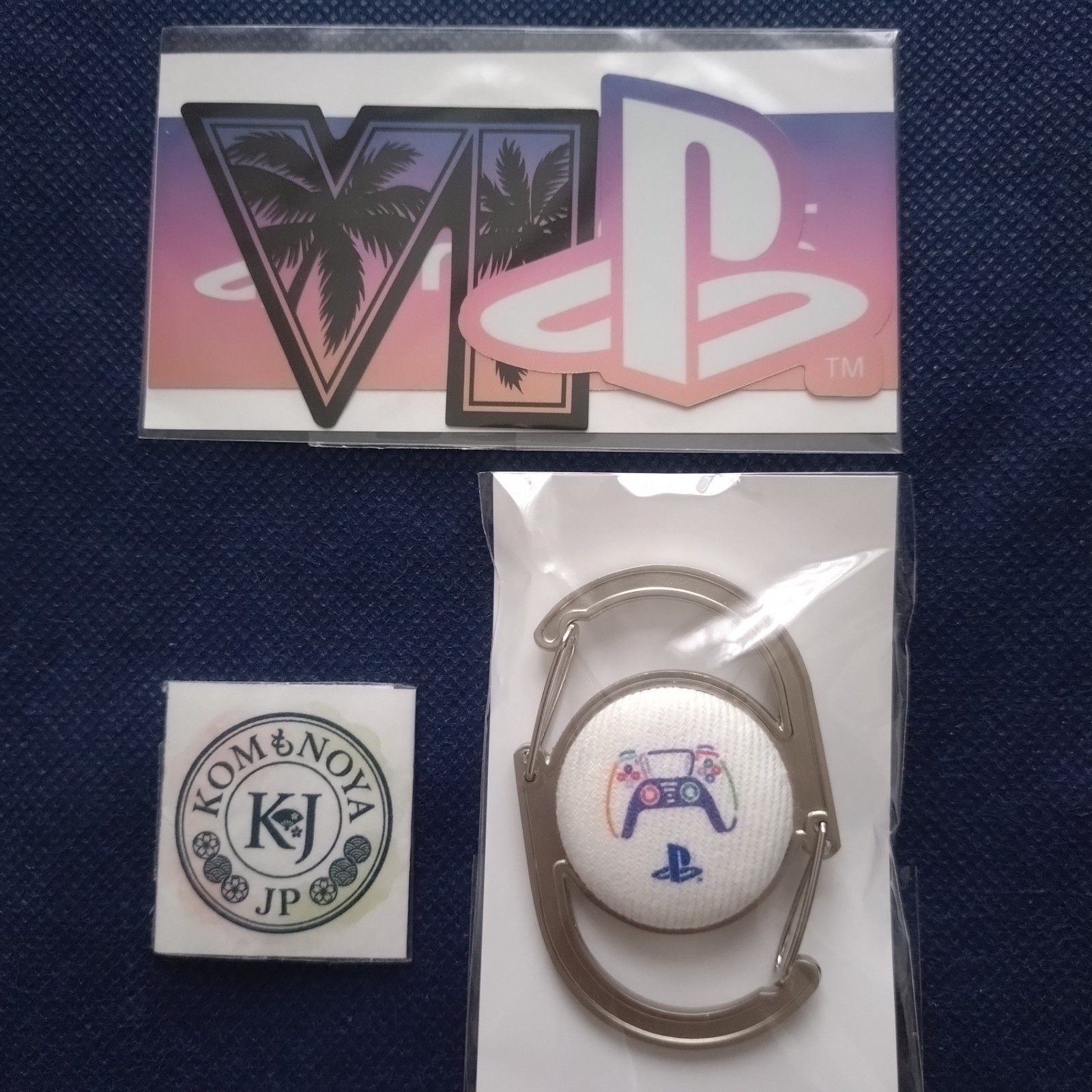 FS GTA 6 VI PlayStation TGS 2026 Limited Sticker Carabiner Set PS5 Japan Promo