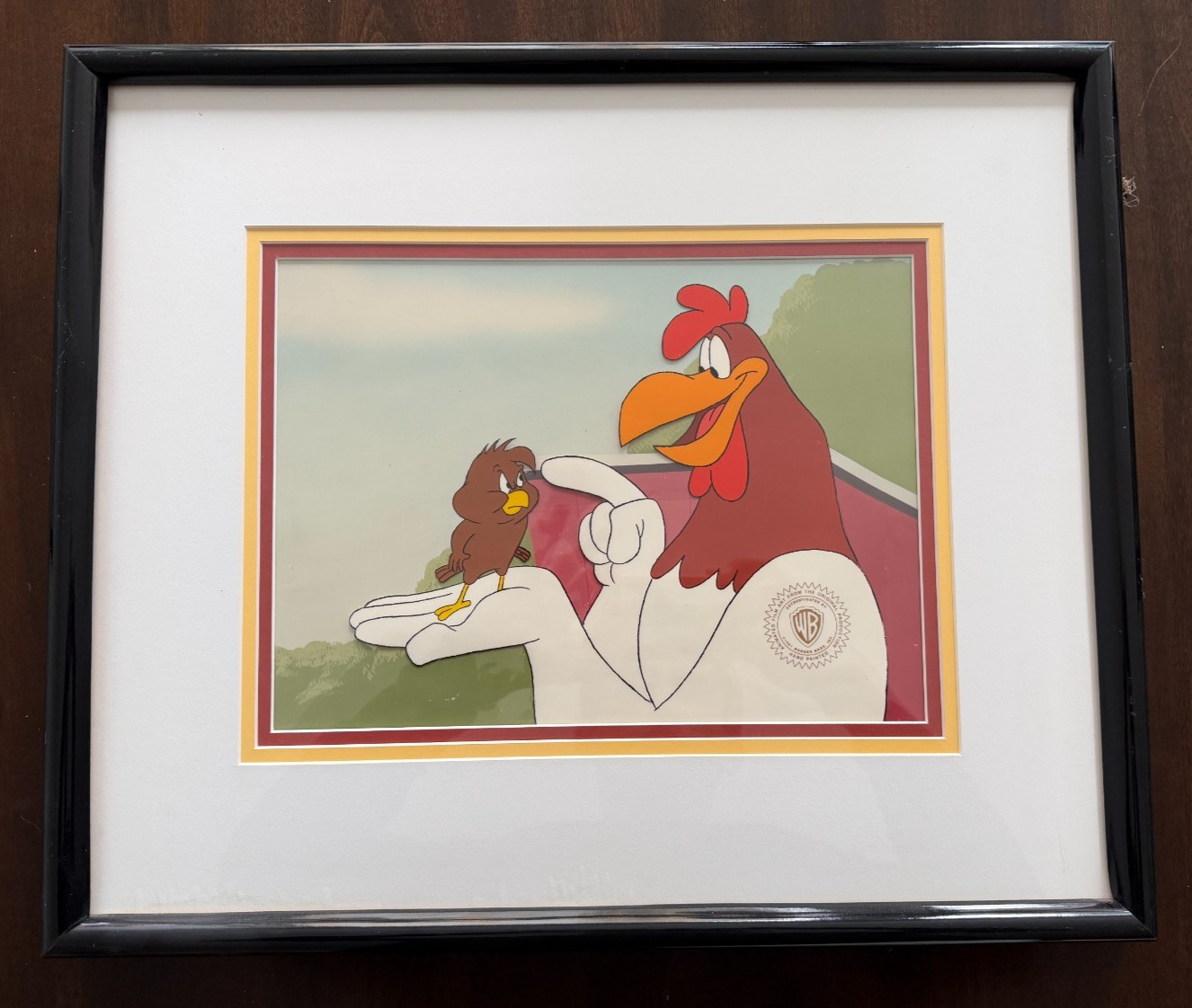Foghorn Leghorn Henery Hawk Original Cel Warner Bros 1987 KFC Commercial