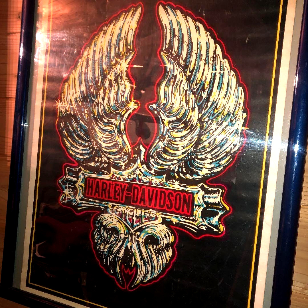 Easyriders Harley Davidson Vintage Poster 70s 80s Motorcycle Biker Memorabilia