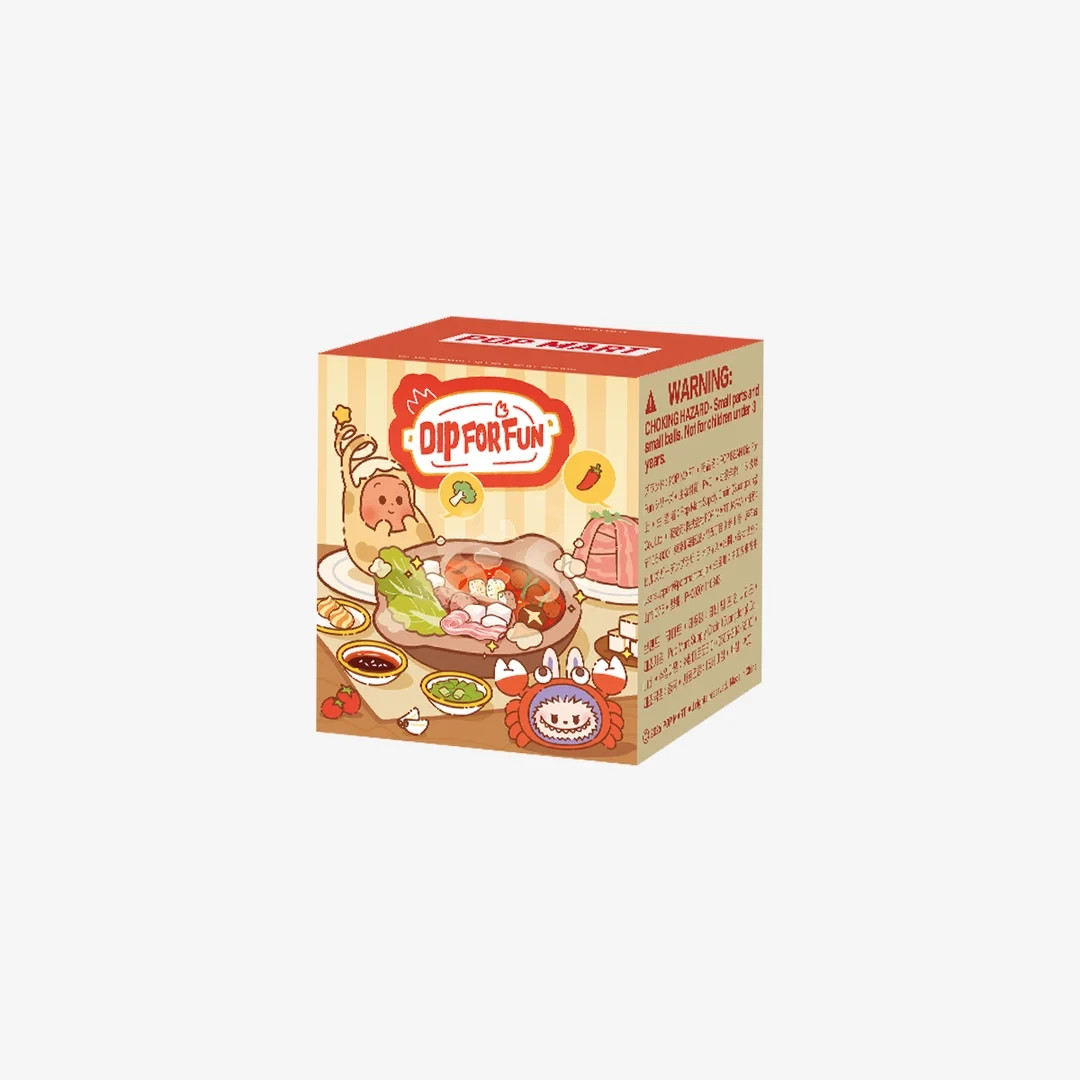 POP MART POP BEAN Dip For Fun Series PVC Mini Figures Blind Box Whole Box New
