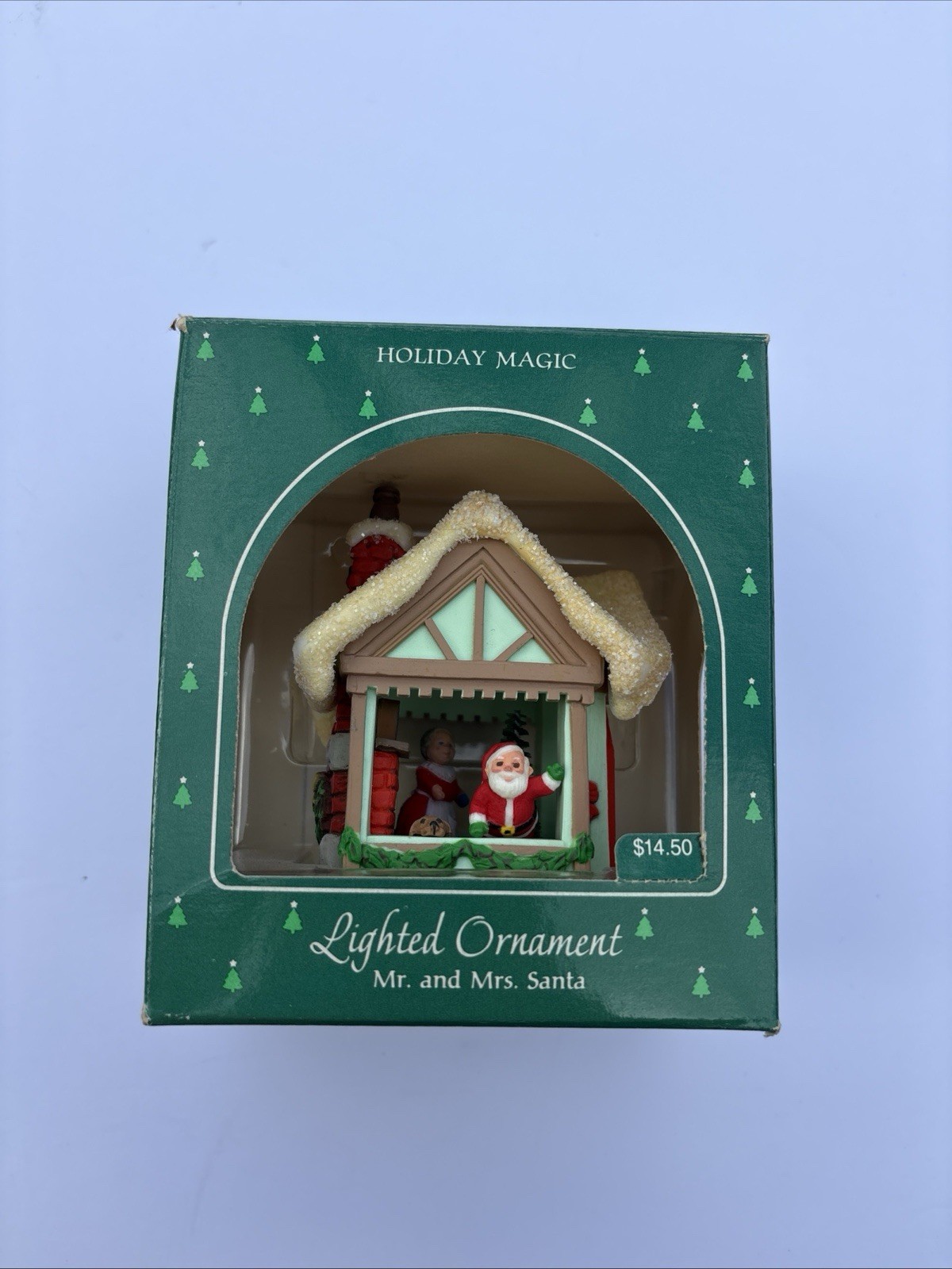Hallmark 1985 Lighted Ornament ~ Mr. and Mrs. Santa~ Lighted Ornament New Hallmark 1985 Lighted Ornament ~ Mr. and Mrs. Santa~ Lighted Ornament New