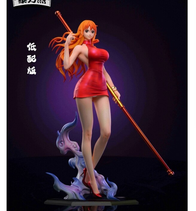 BLX Studio One Piece Nami Resin Statue Pre-order H26.3cm Painted Simple Ver Hot BLX Studio One Piece Nami Resin Statue Pre-order H26.3cm Painted Simple Ver Hot