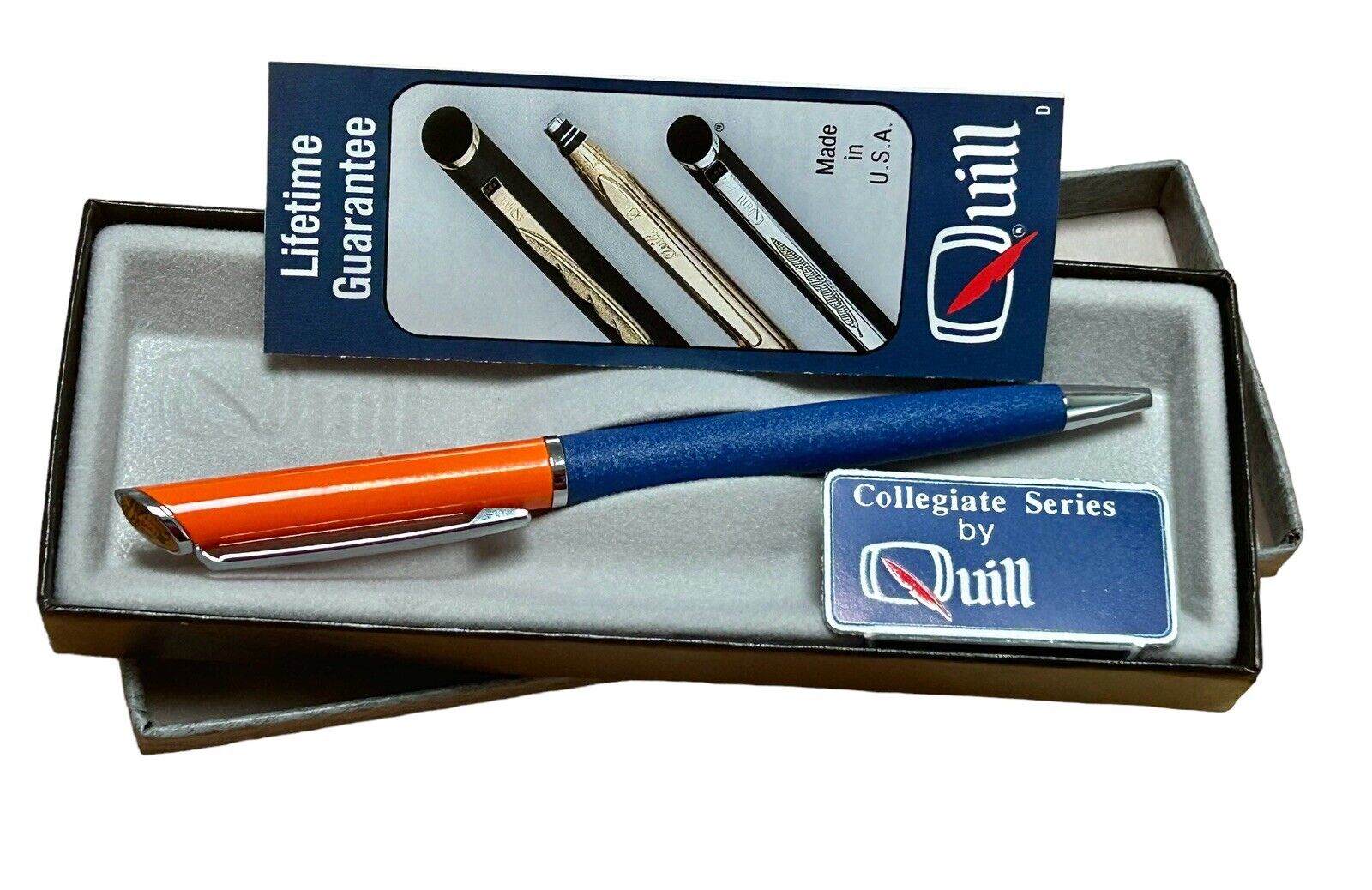 NOS NIB Quill Ballpoint Florida Gators Logo Collegiate Series Pocket Pen Unused