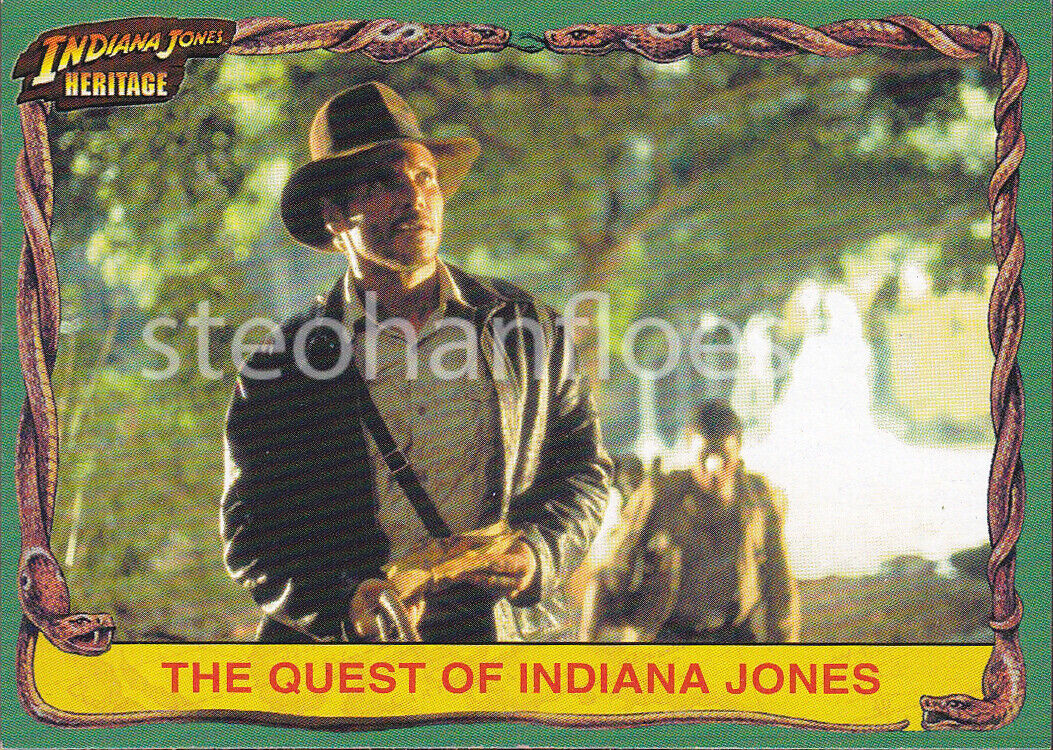2008 Topps Indiana Jones Heritage Base Card You Pick Finish Your Set