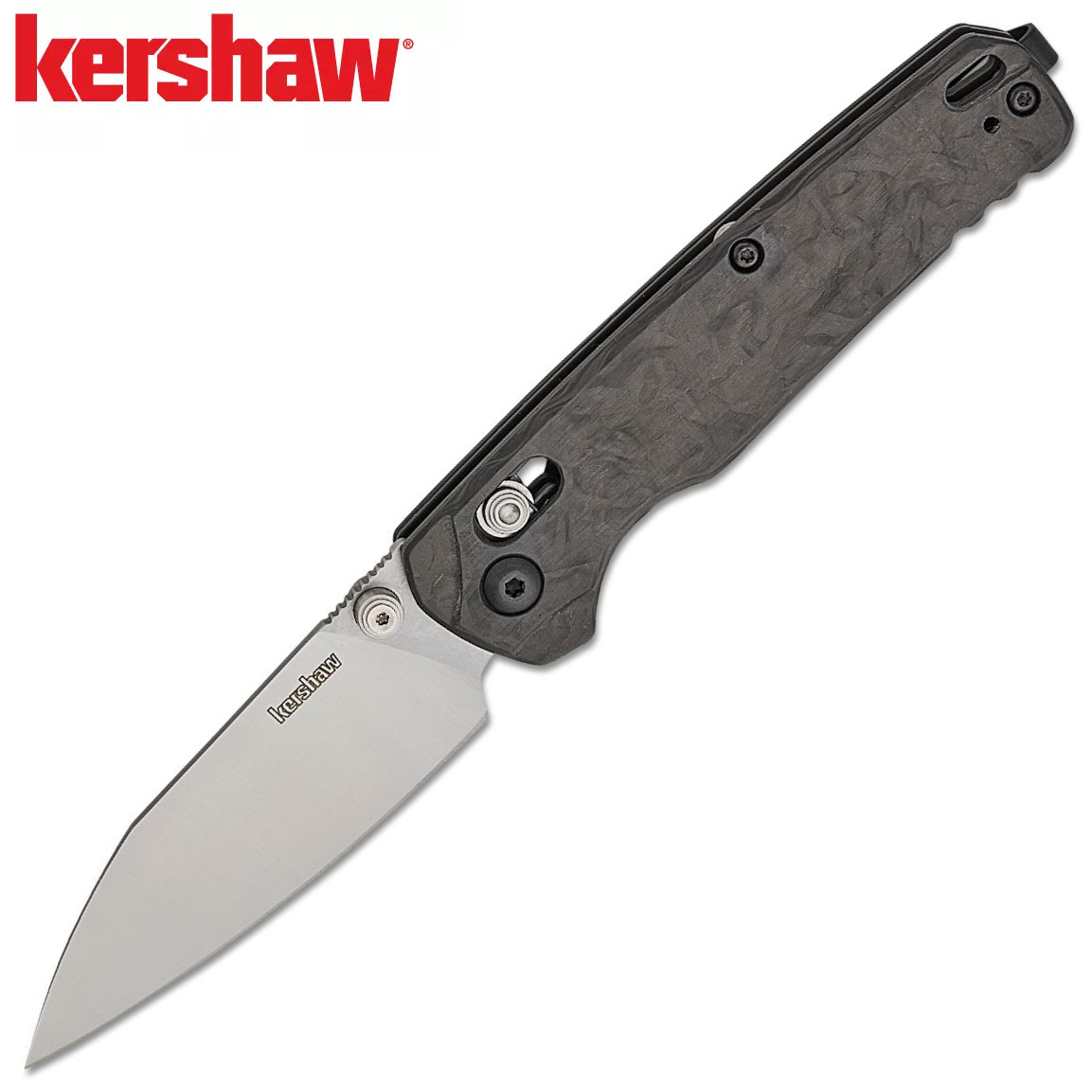 Kershaw Bel Air 6105CF MAGNACUT Reverse Tanto Axis Lock Carbon Fiber Handles Kershaw Bel Air 6105CF MAGNACUT Reverse Tanto Axis Lock Carbon Fiber Handles