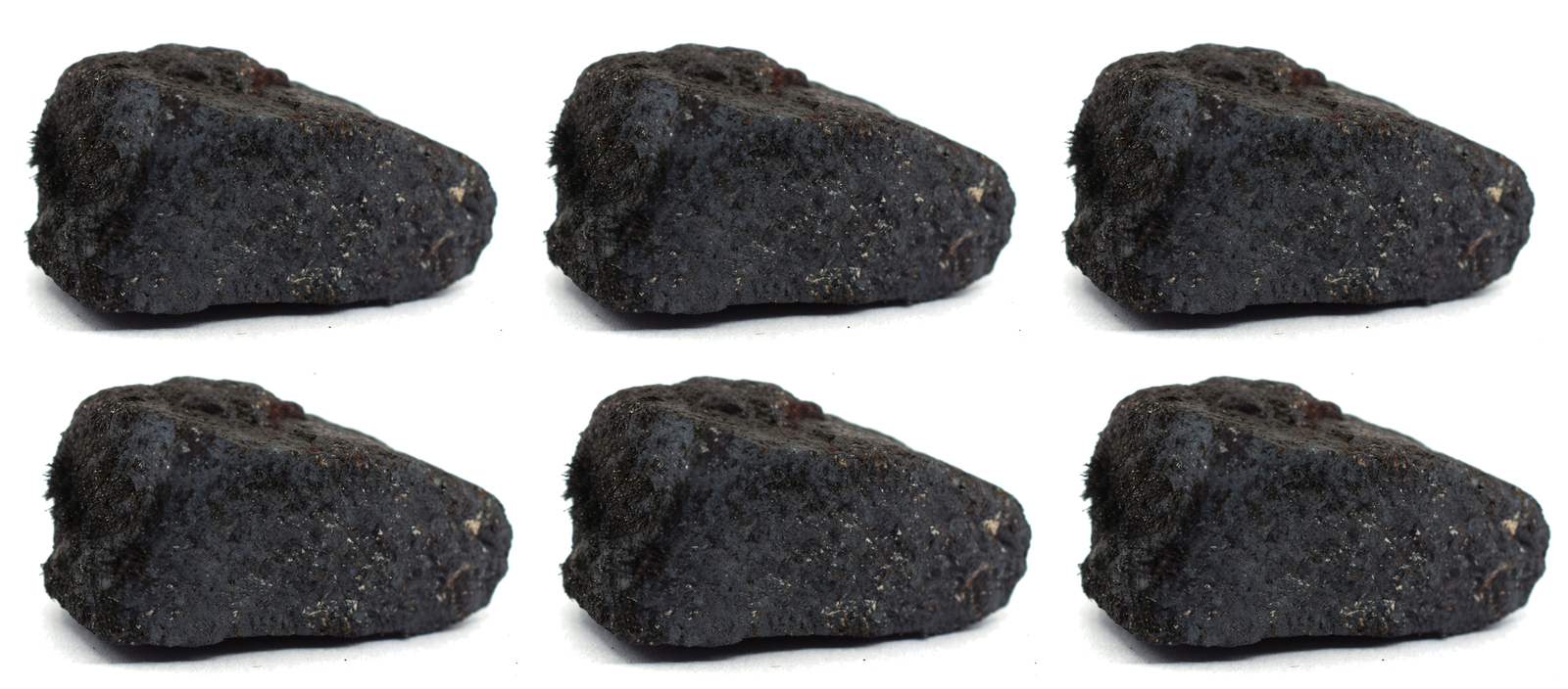 6PK Raw Lodestone Rock Specimens, 1\