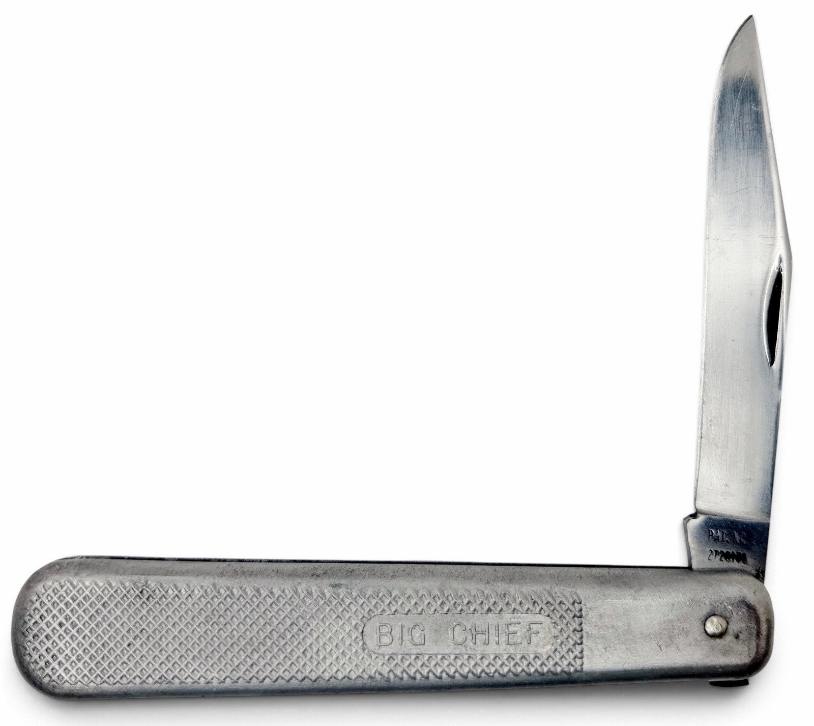 Vintage Queen Cutlery #45 Big Chief 1-Blade Folding Knife Aluminum Handle USA Vintage Queen Cutlery #45 Big Chief 1-Blade Folding Knife Aluminum Handle USA