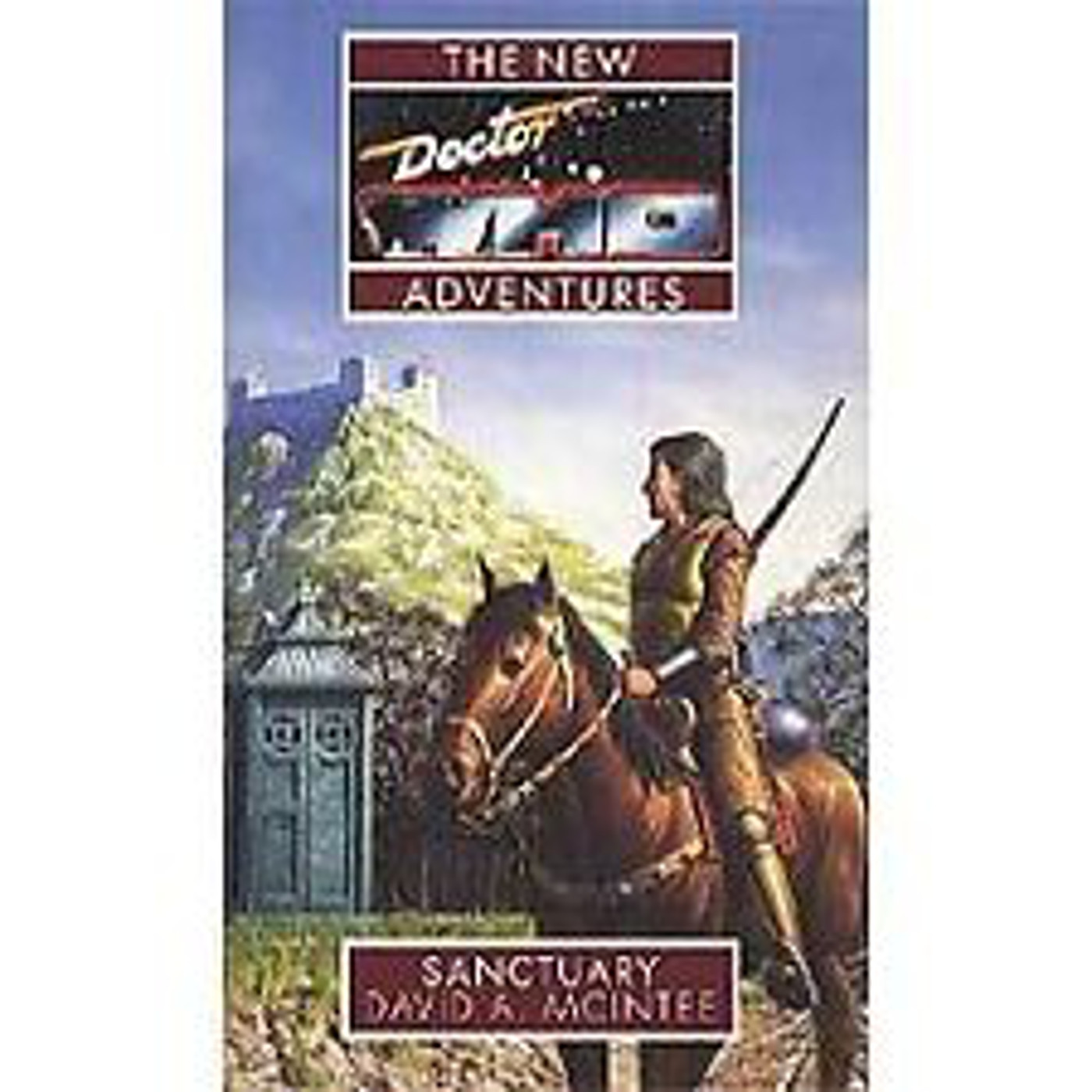7th Dr Doctor Who (McCOY) New Adventures Paperback Book - SANCTUARY (Mint New)
