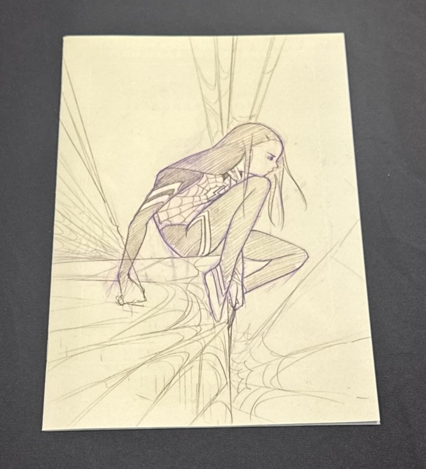 Marvel Comics SILK #1 MOMOKO SKETCH VARIANT BIG TIME COLLECTIBLES EXCLUSIVE
