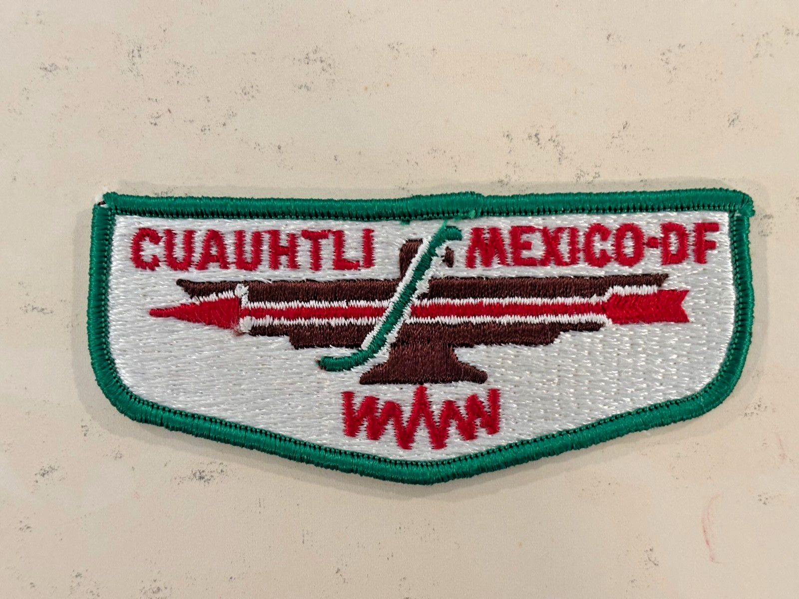 CUAUHTLI LODGE 446 OA FLAP MINT CUAUHTLI LODGE 446 OA FLAP MINT