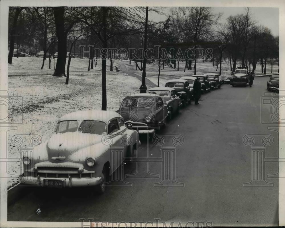 1950 Press Photo Horse Shoe Turn - nee34654