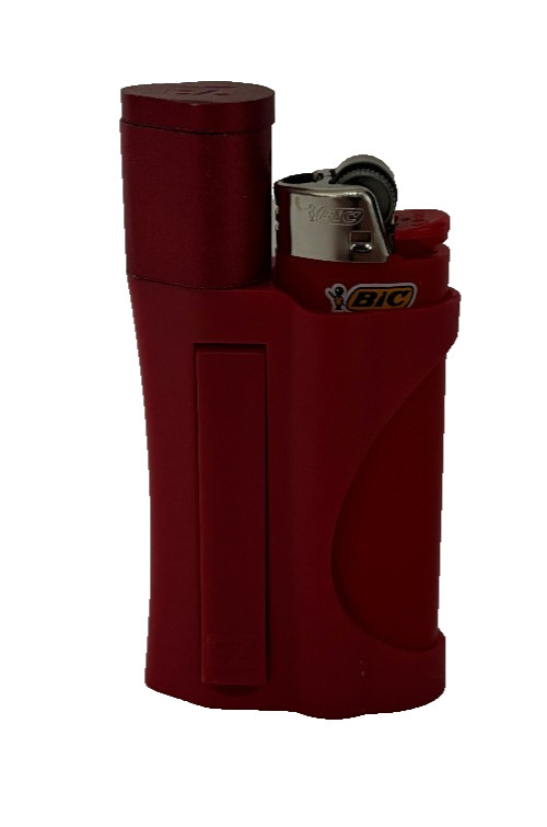 EZ Pipe Plastic Holder | 1 Bic Included | Red