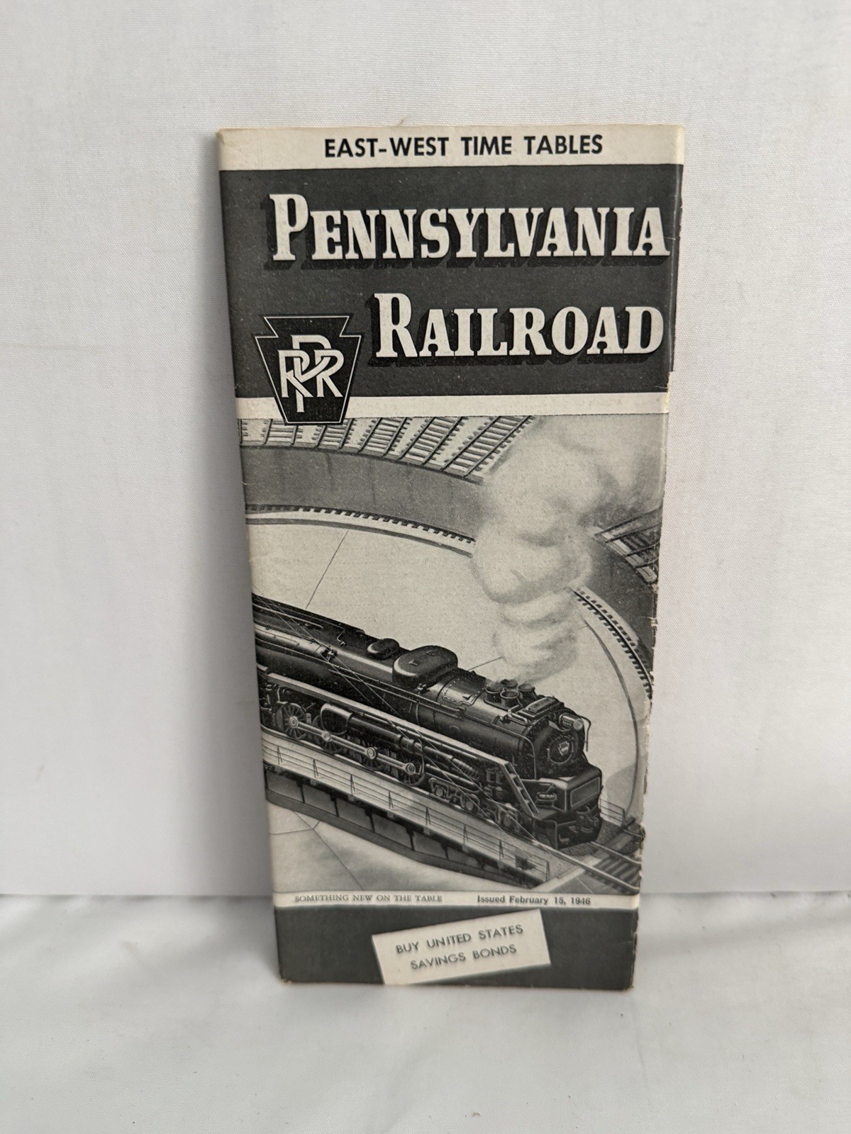 Pennsylvania Railroad (PRR) February 1946 Public Timetables East West