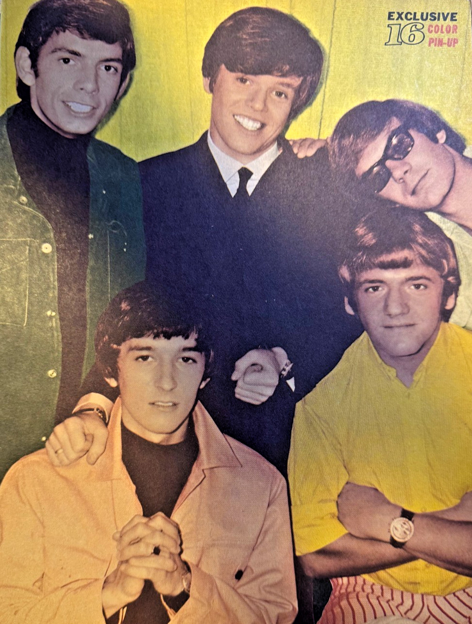 1967 Vintage Magazine Illustration Herman\'s Hermits