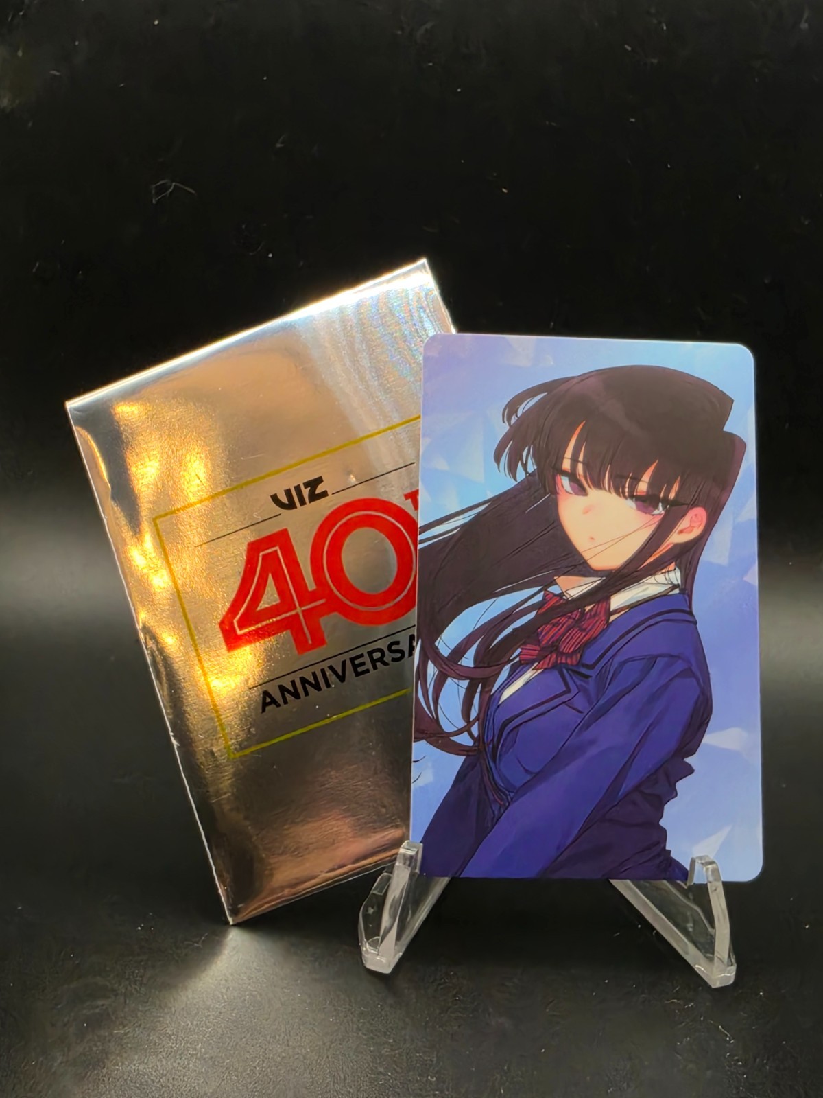 VIZ 40th Anniversary Trading Card Komi Shoko AnimeNYC 2026 Exclusive