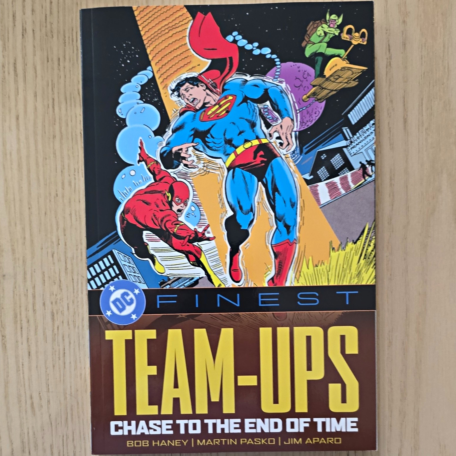 DC Comics DC Finest: Team-Ups Chase to the End of Time TPB Haney Pasko Aparo