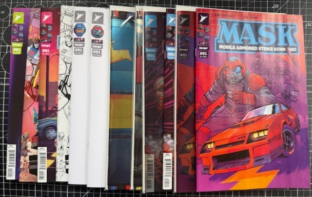 Image MASK #1 A Cover, 11 Variants 2026 Hasbro Toys