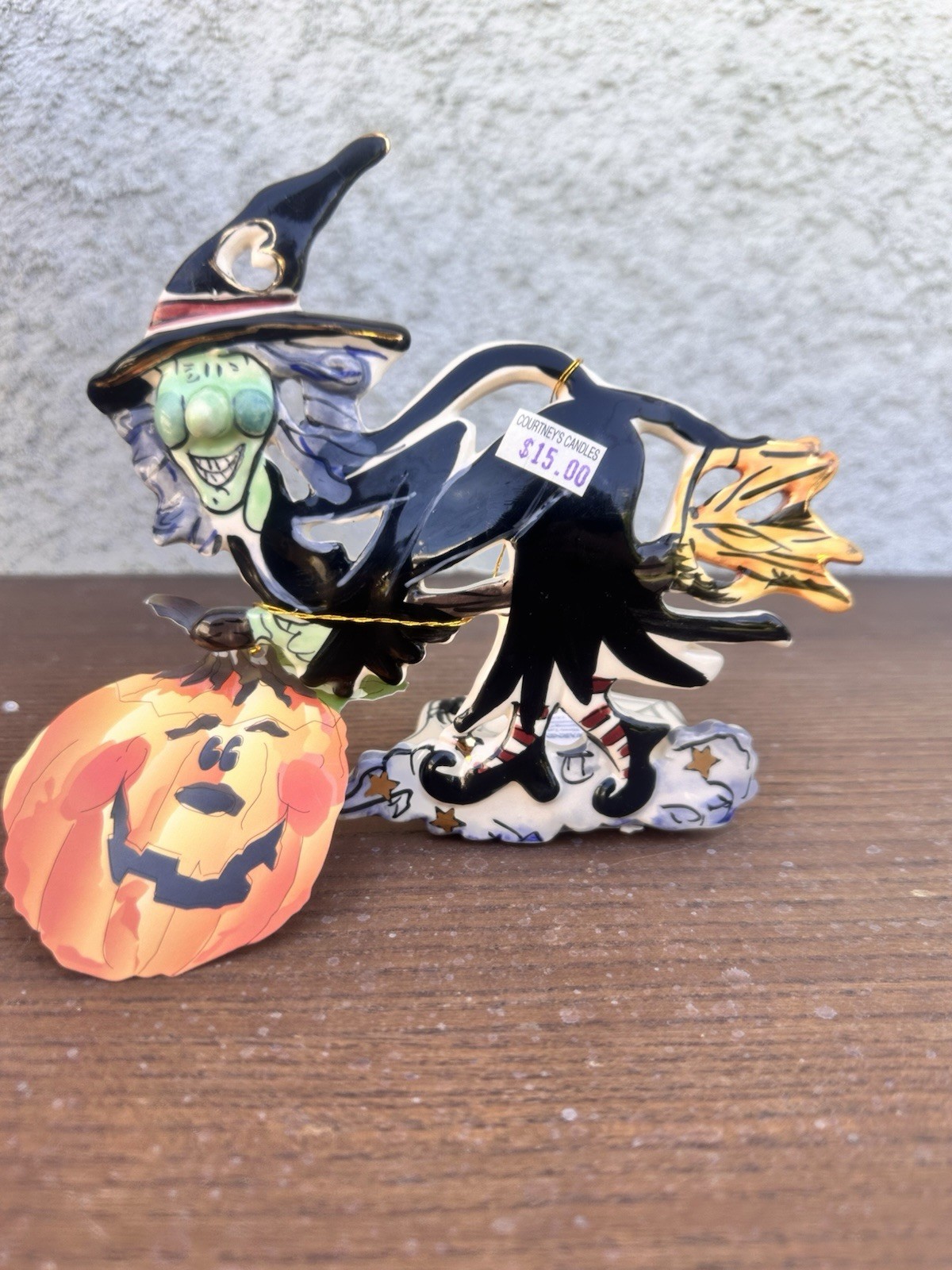 VINTAGE Heather Goldminc Blue Sky HALLOWEEN 